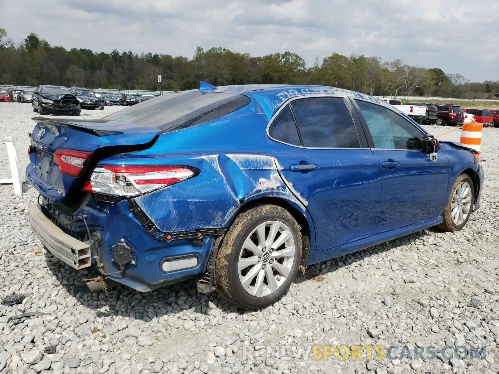 4 Photograph of a damaged car 4T1B11HK9KU167658 TOYOTA CAMRY 2019