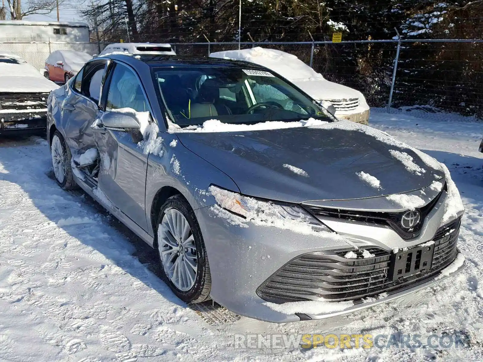 1 Photograph of a damaged car 4T1B11HK9KU168048 TOYOTA CAMRY 2019