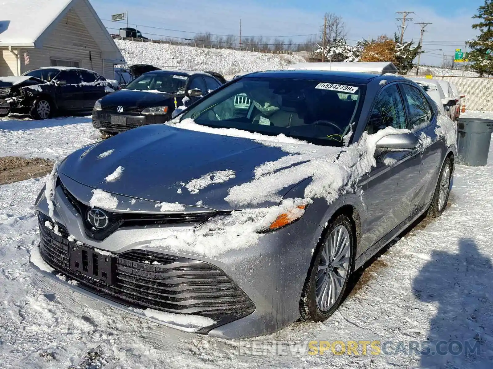 2 Photograph of a damaged car 4T1B11HK9KU168048 TOYOTA CAMRY 2019