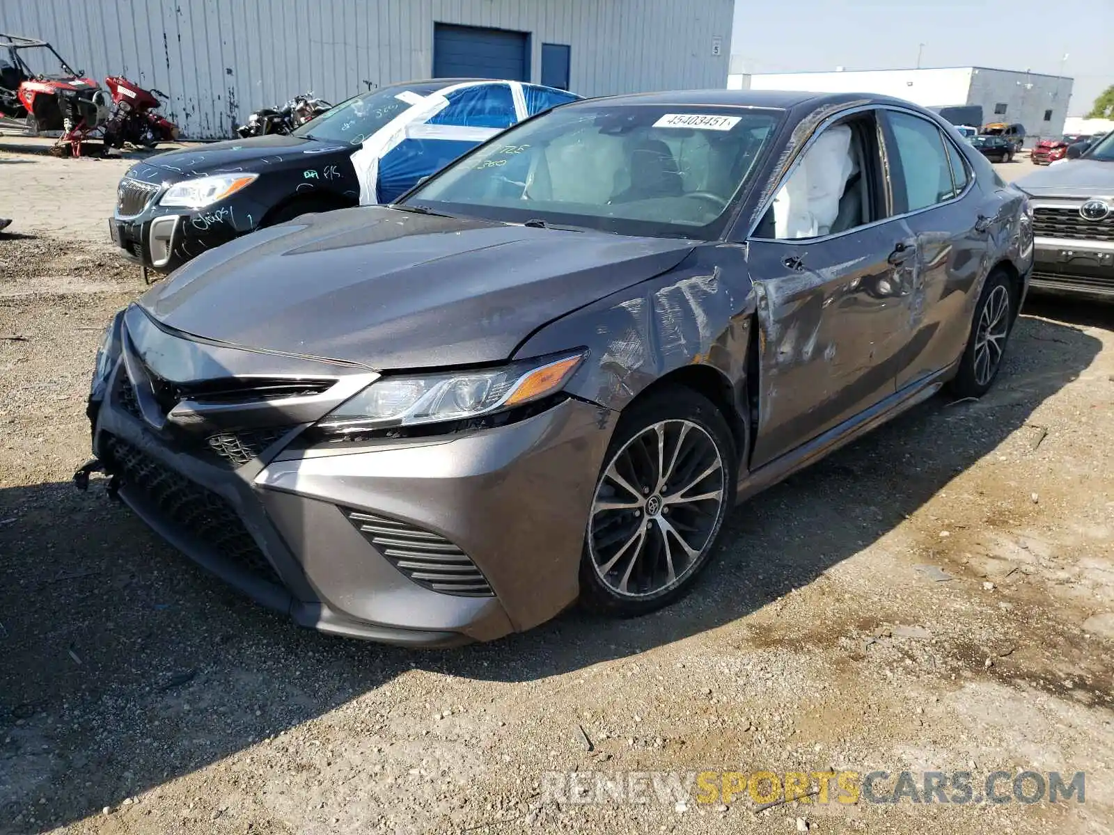 2 Photograph of a damaged car 4T1B11HK9KU168079 TOYOTA CAMRY 2019