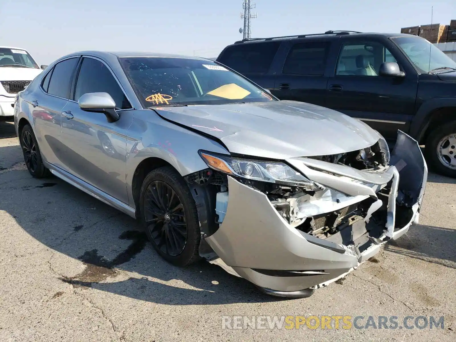 1 Photograph of a damaged car 4T1B11HK9KU168339 TOYOTA CAMRY 2019