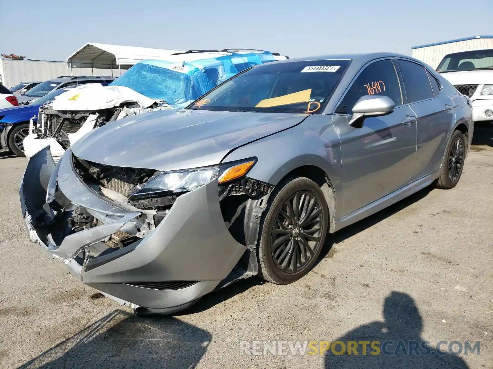 2 Photograph of a damaged car 4T1B11HK9KU168339 TOYOTA CAMRY 2019