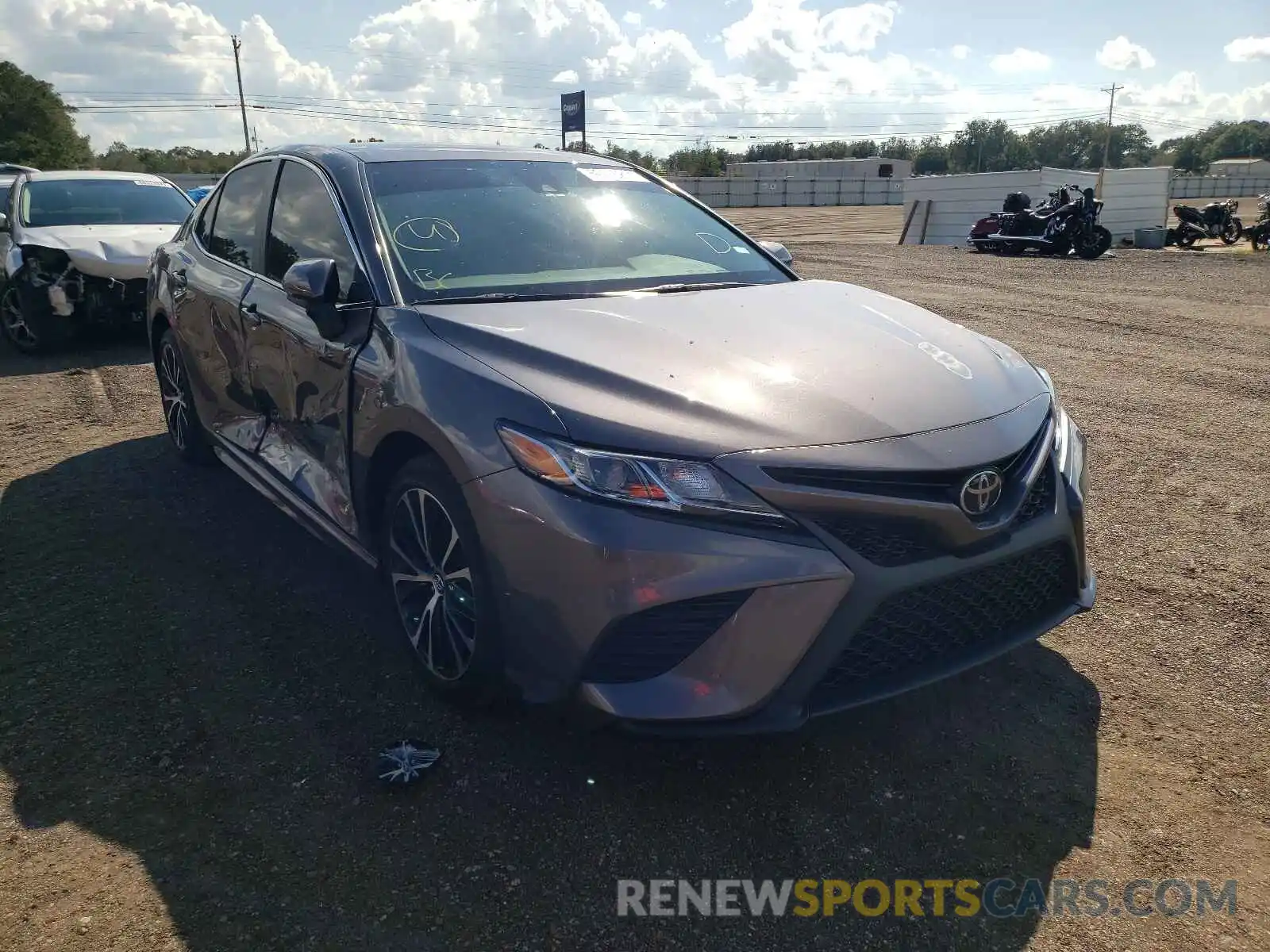 1 Photograph of a damaged car 4T1B11HK9KU168650 TOYOTA CAMRY 2019