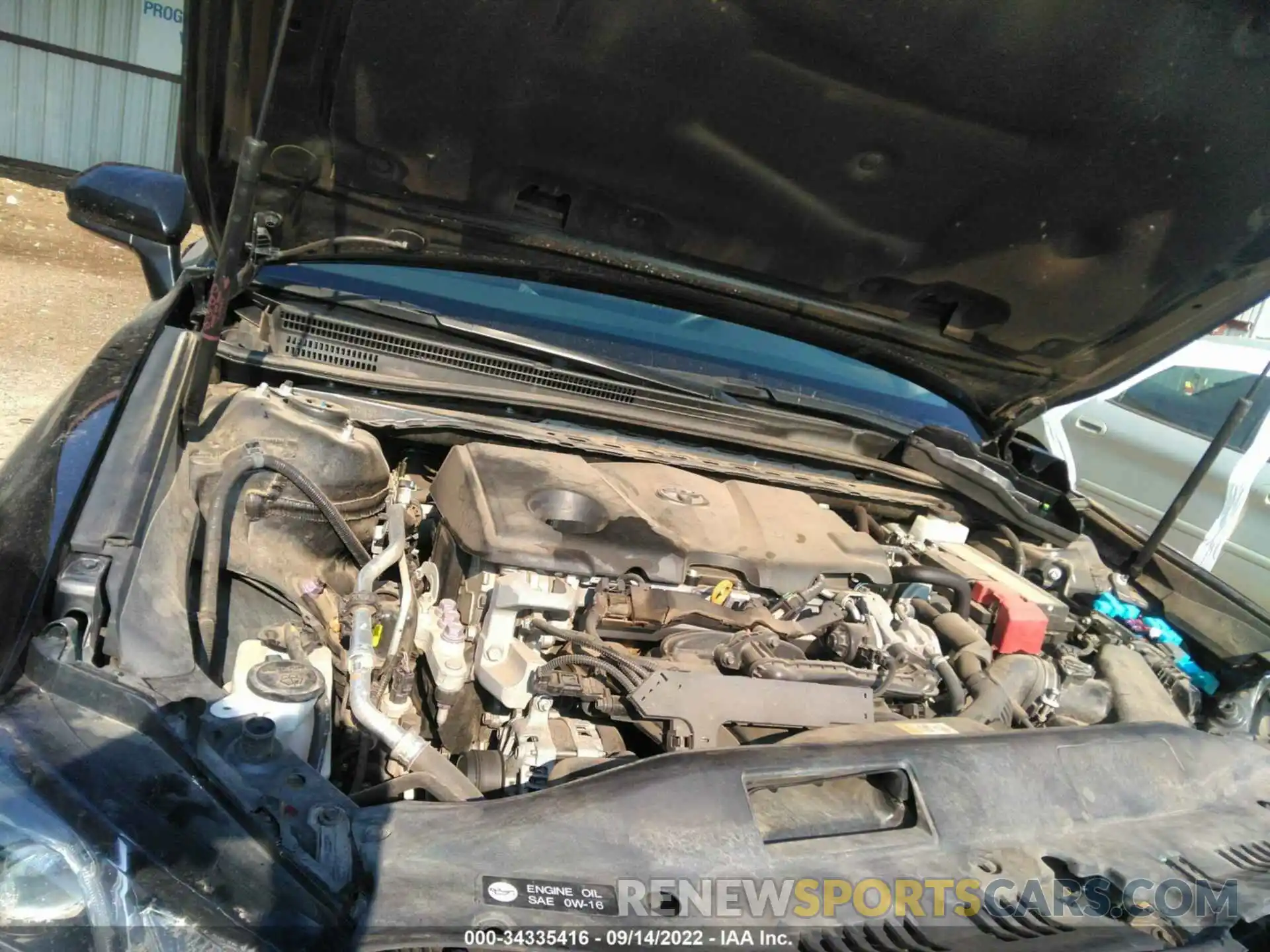 10 Photograph of a damaged car 4T1B11HK9KU168941 TOYOTA CAMRY 2019