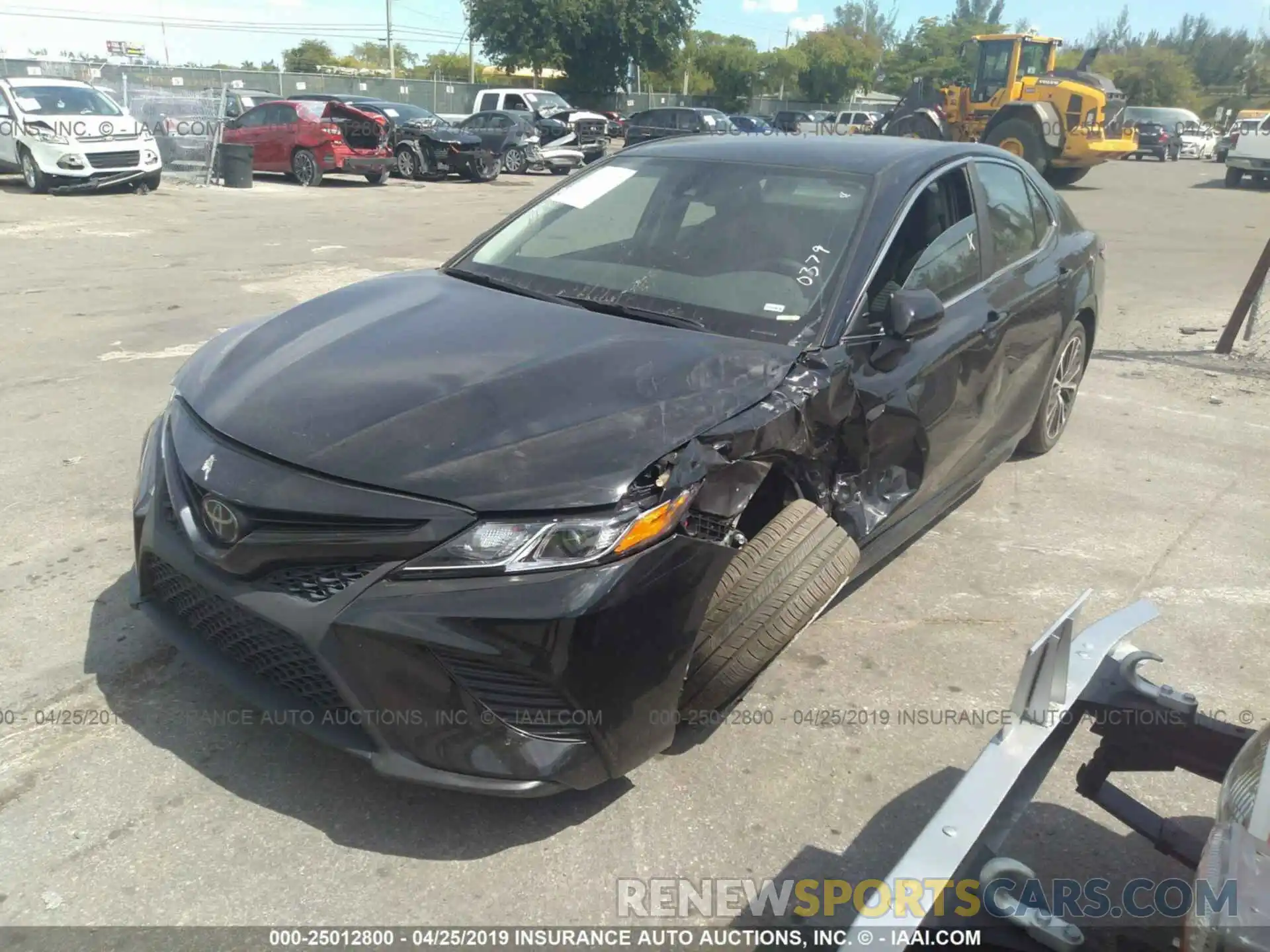 2 Photograph of a damaged car 4T1B11HK9KU170379 TOYOTA CAMRY 2019