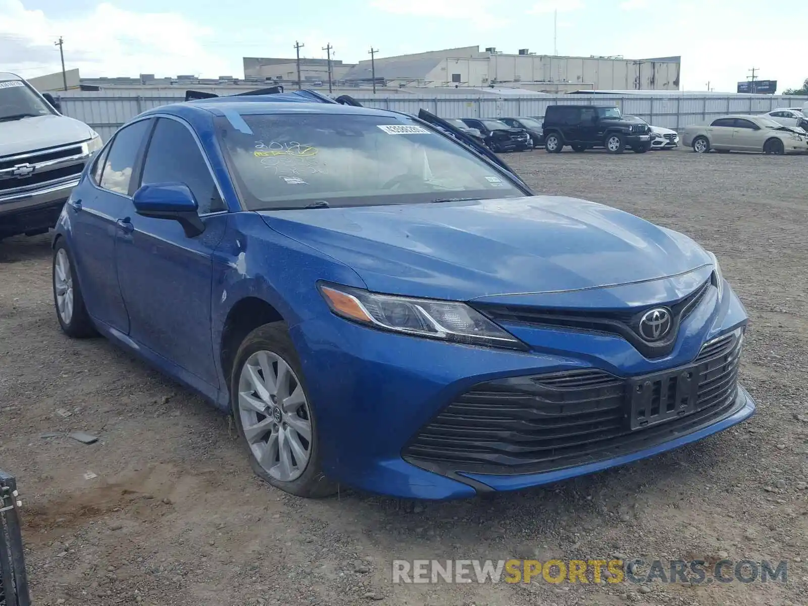 1 Photograph of a damaged car 4T1B11HK9KU170835 TOYOTA CAMRY 2019