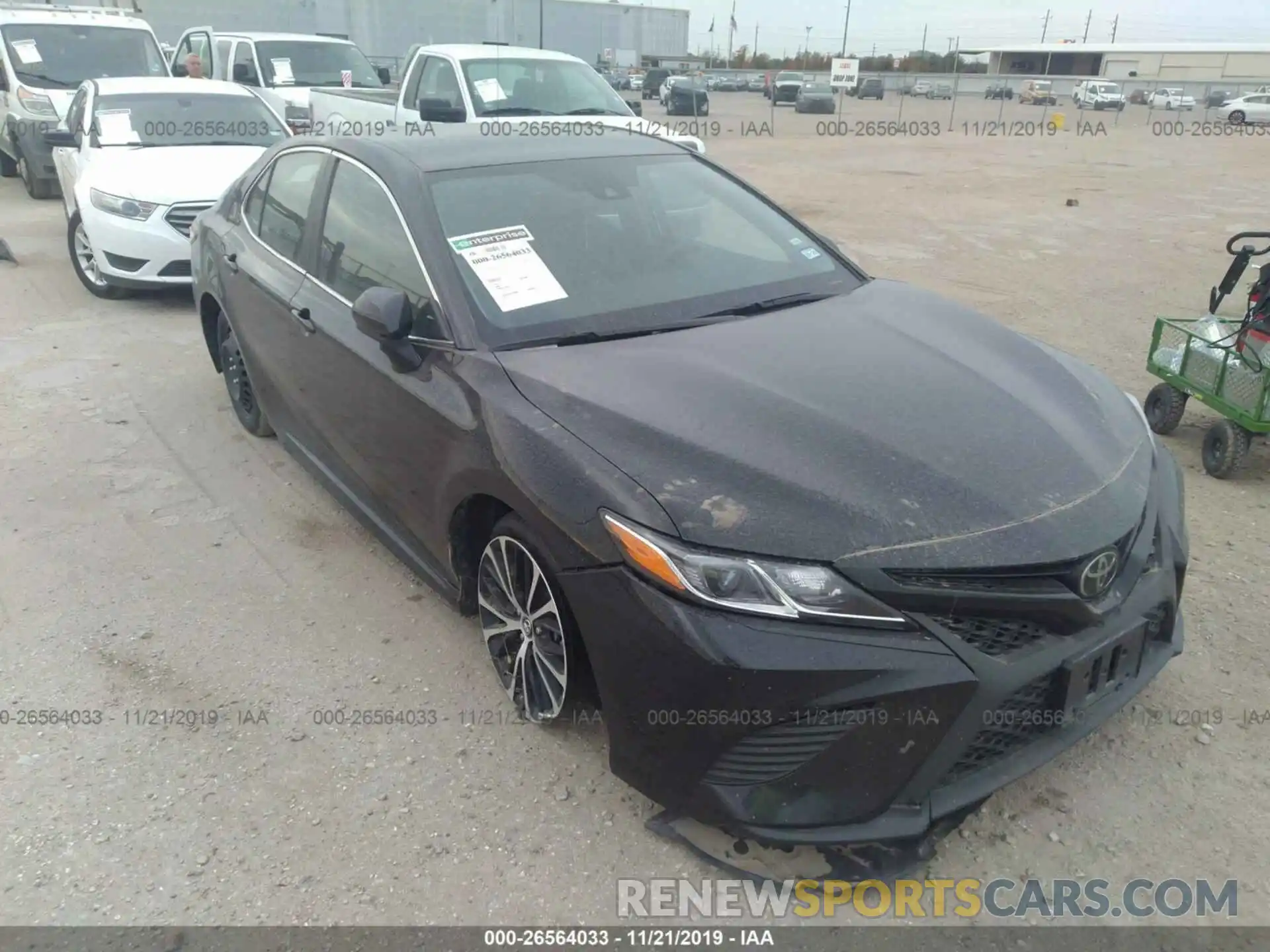 1 Photograph of a damaged car 4T1B11HK9KU171502 TOYOTA CAMRY 2019