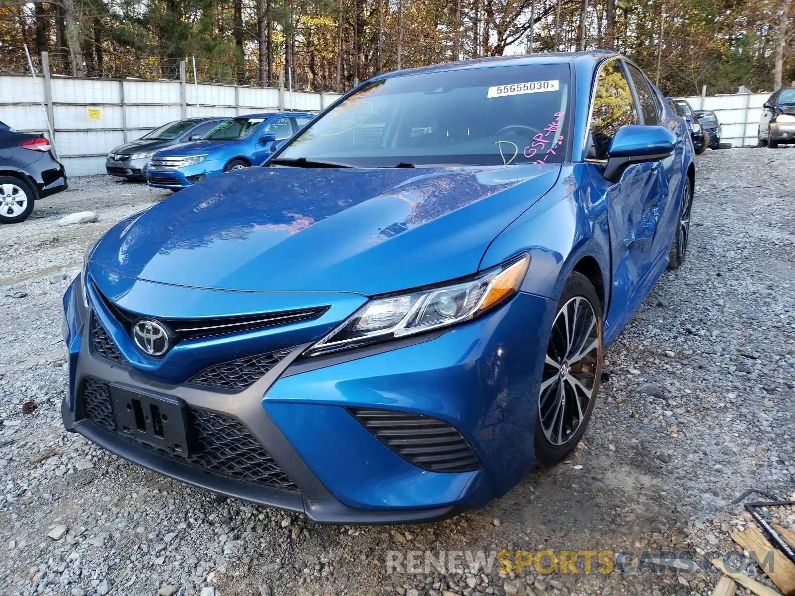 2 Photograph of a damaged car 4T1B11HK9KU172066 TOYOTA CAMRY 2019