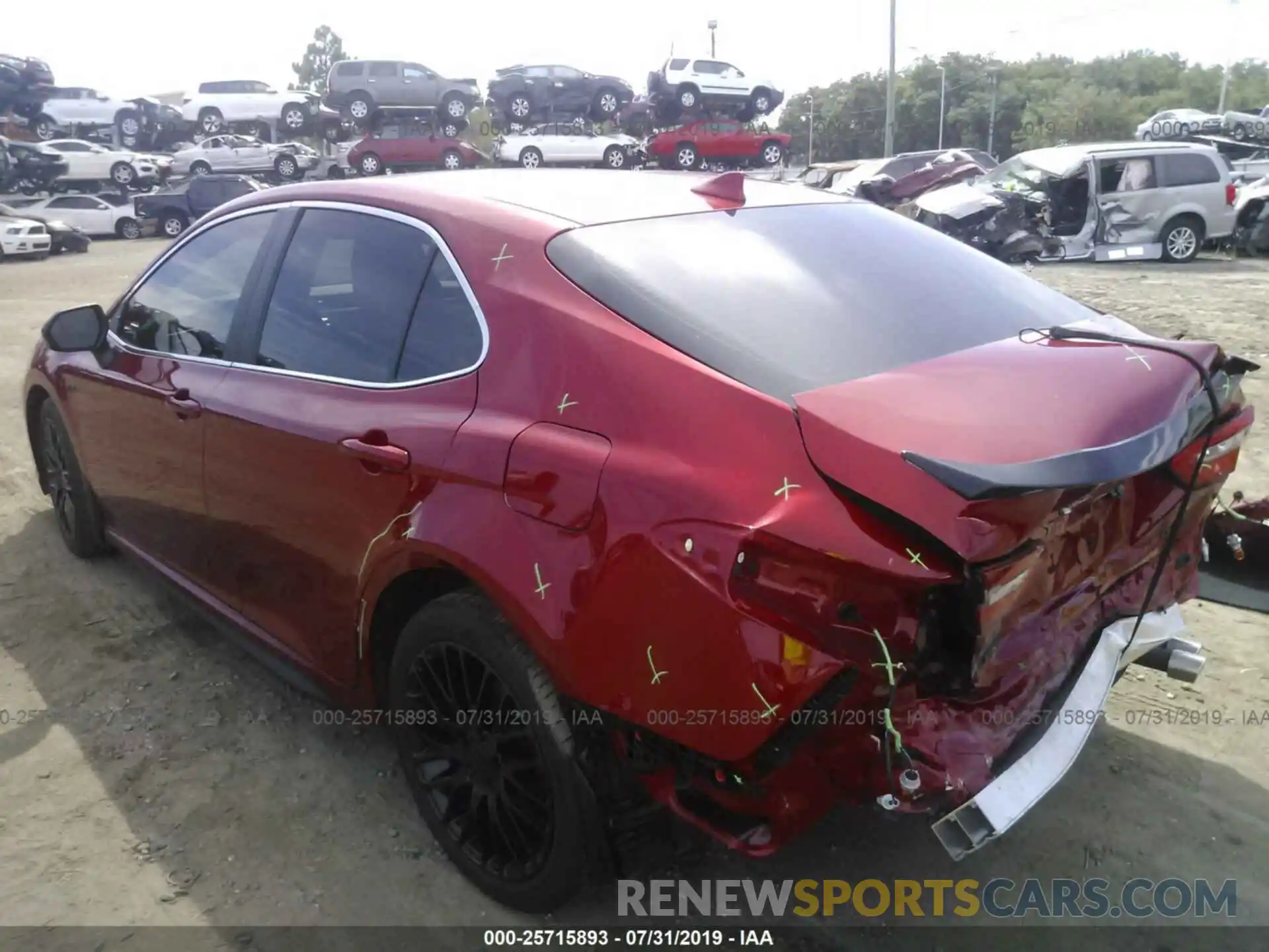 3 Photograph of a damaged car 4T1B11HK9KU172259 TOYOTA CAMRY 2019