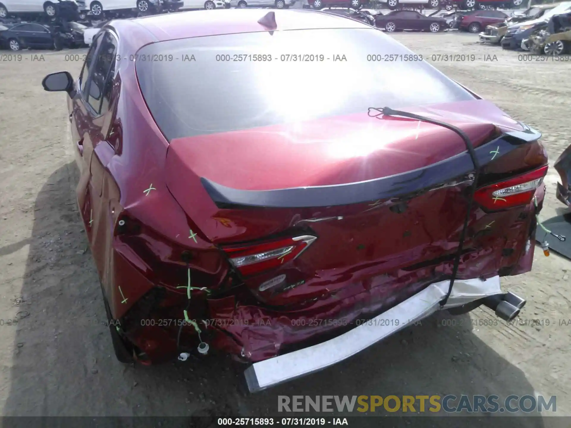 6 Photograph of a damaged car 4T1B11HK9KU172259 TOYOTA CAMRY 2019