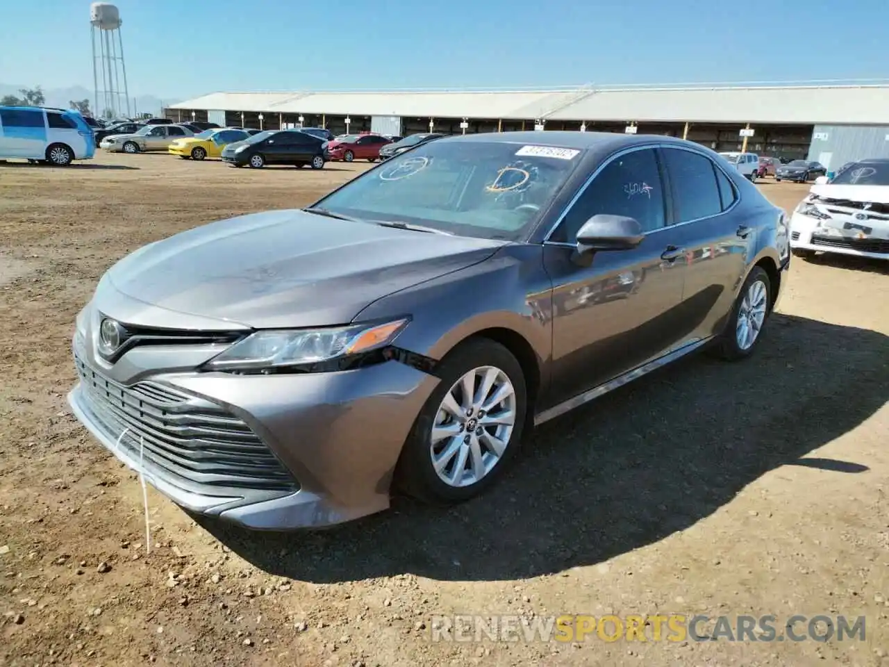 2 Photograph of a damaged car 4T1B11HK9KU176649 TOYOTA CAMRY 2019