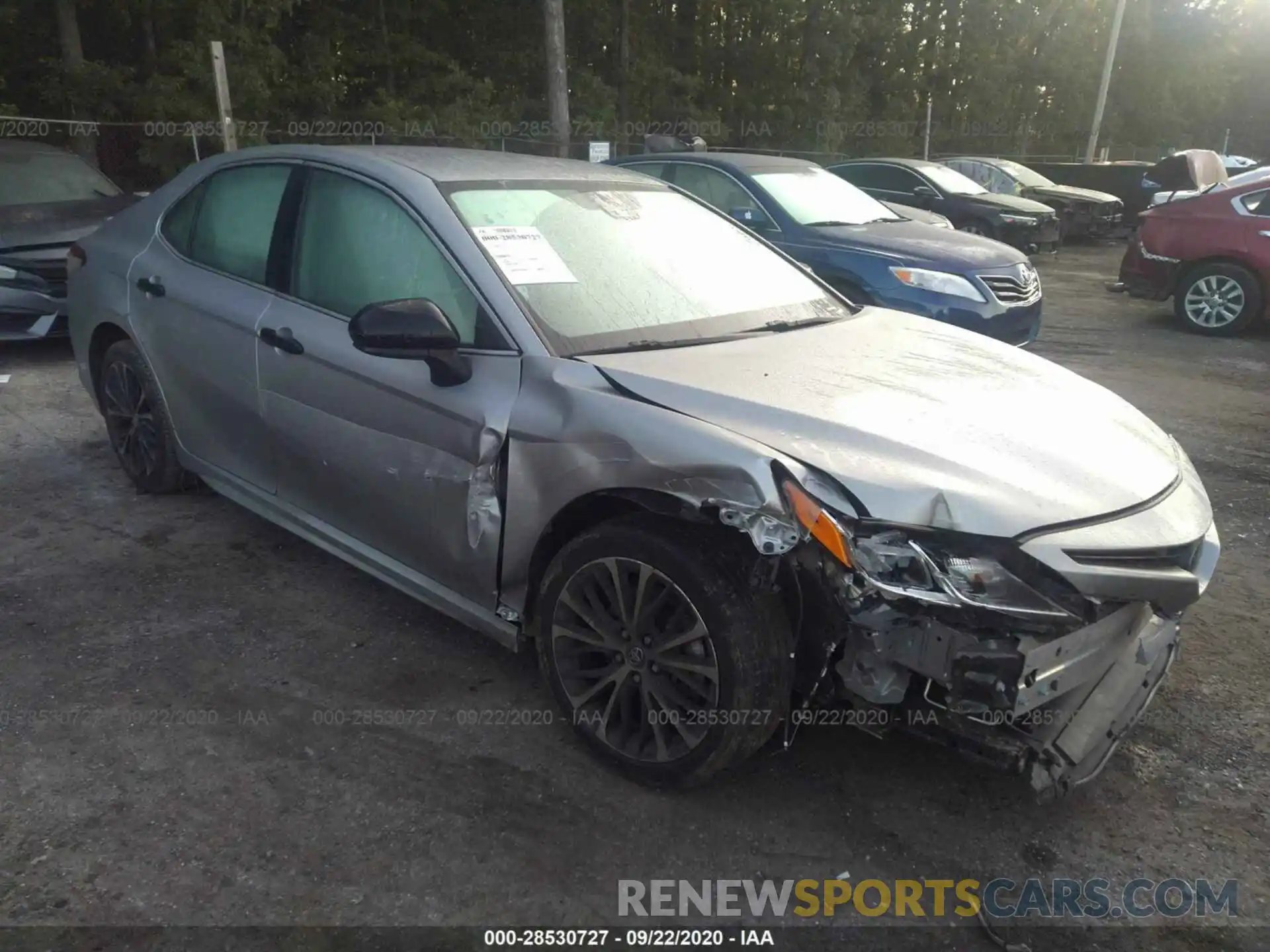 1 Photograph of a damaged car 4T1B11HK9KU176912 TOYOTA CAMRY 2019