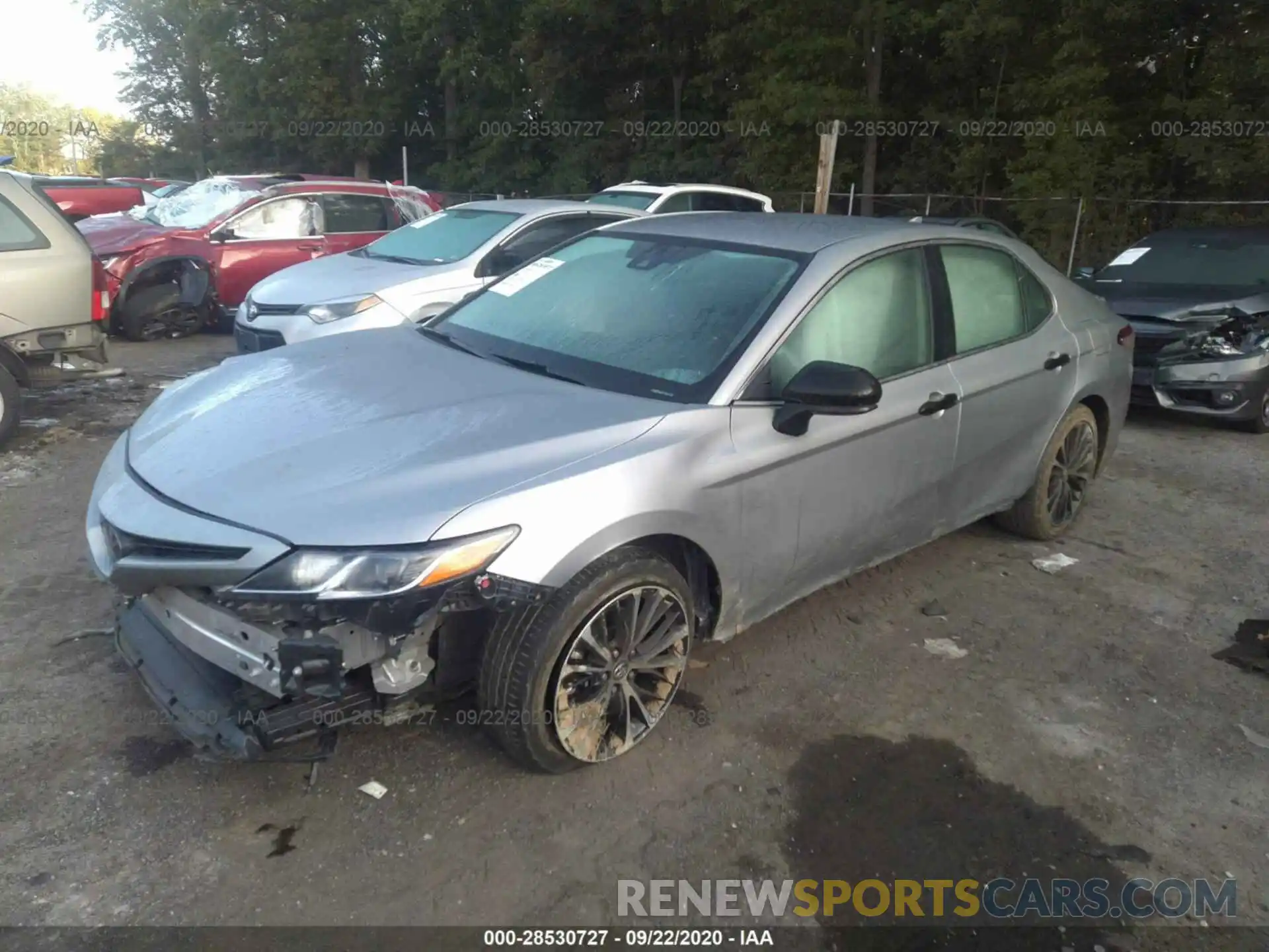 2 Photograph of a damaged car 4T1B11HK9KU176912 TOYOTA CAMRY 2019