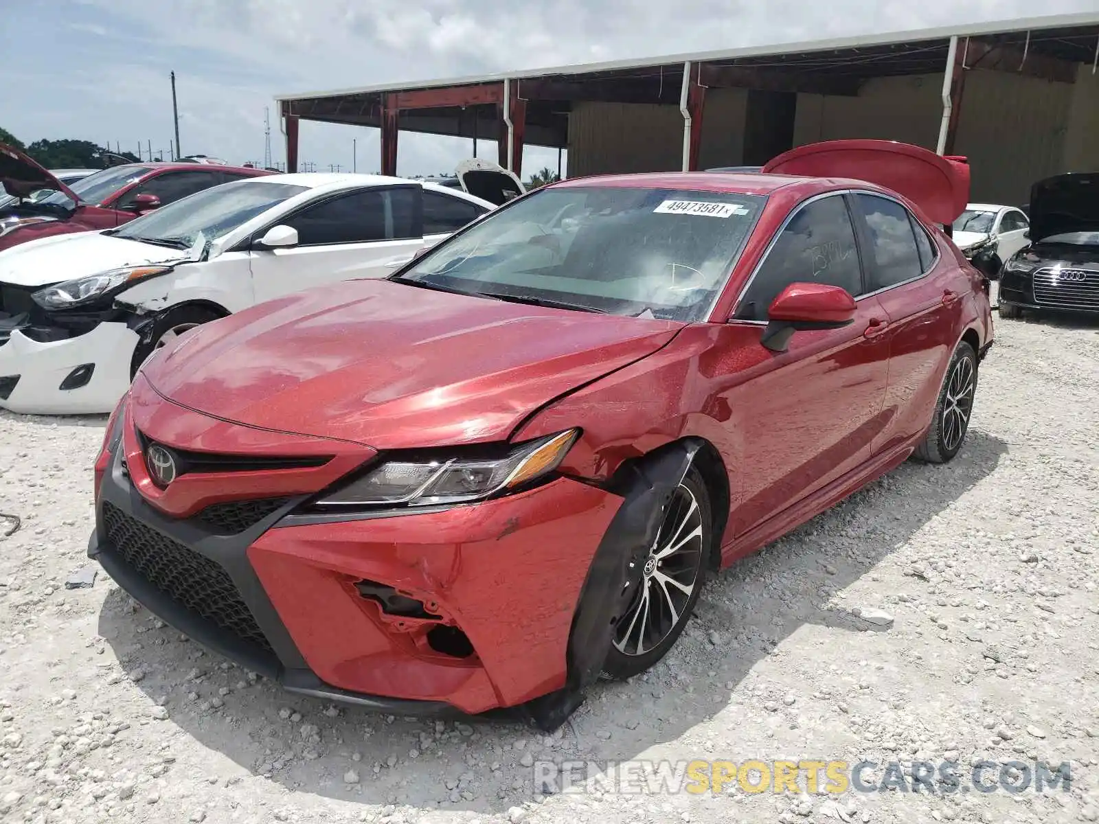 2 Photograph of a damaged car 4T1B11HK9KU178353 TOYOTA CAMRY 2019