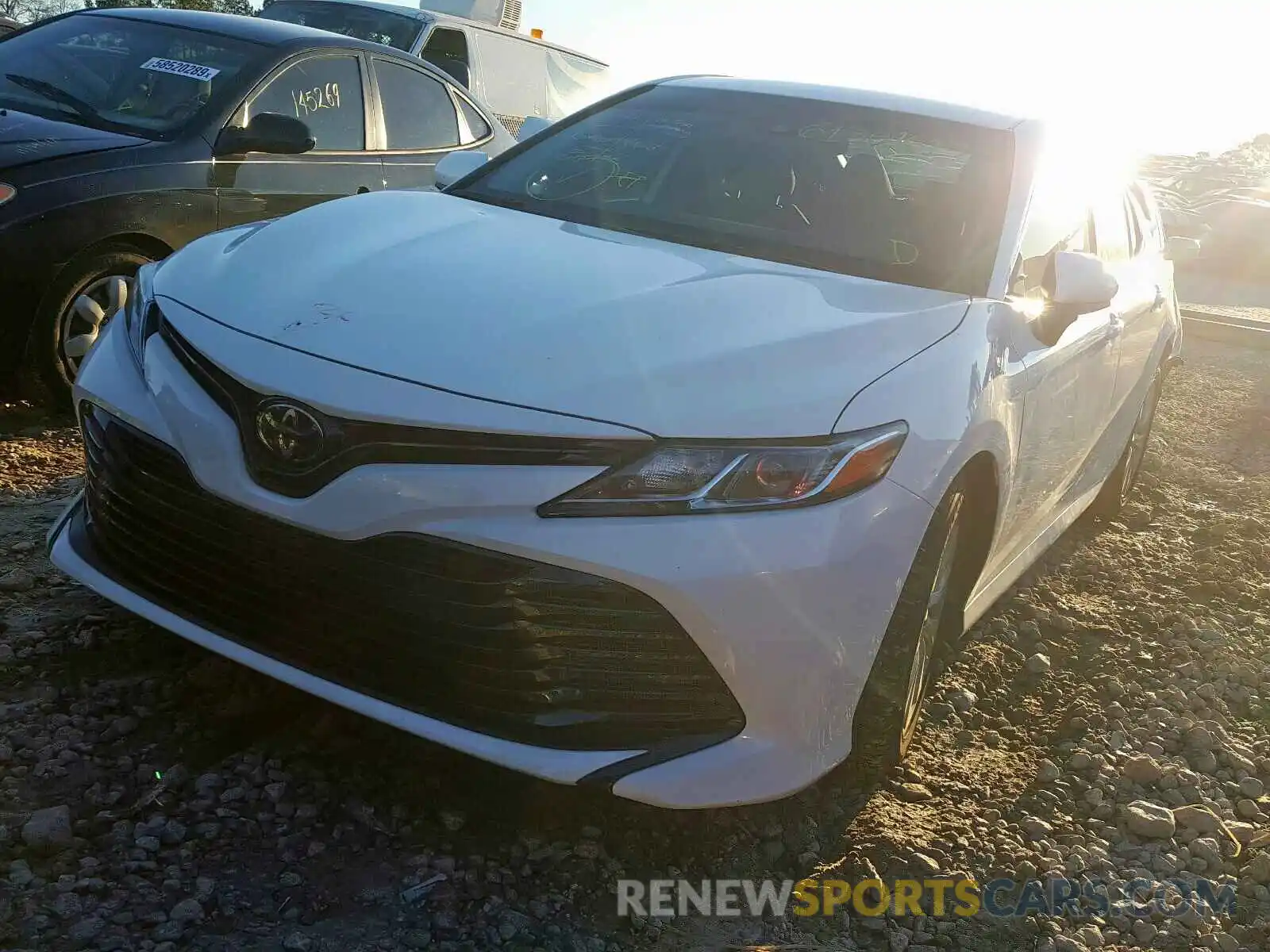 2 Photograph of a damaged car 4T1B11HK9KU179972 TOYOTA CAMRY 2019