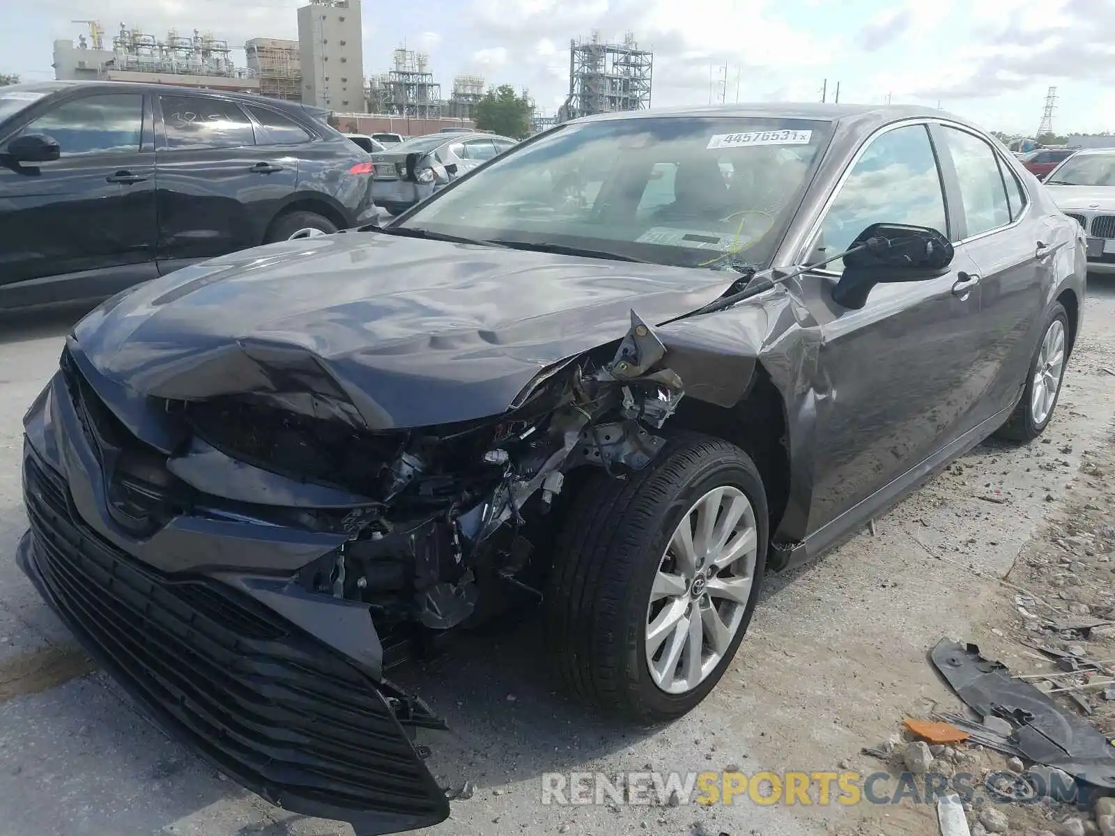 2 Photograph of a damaged car 4T1B11HK9KU180572 TOYOTA CAMRY 2019