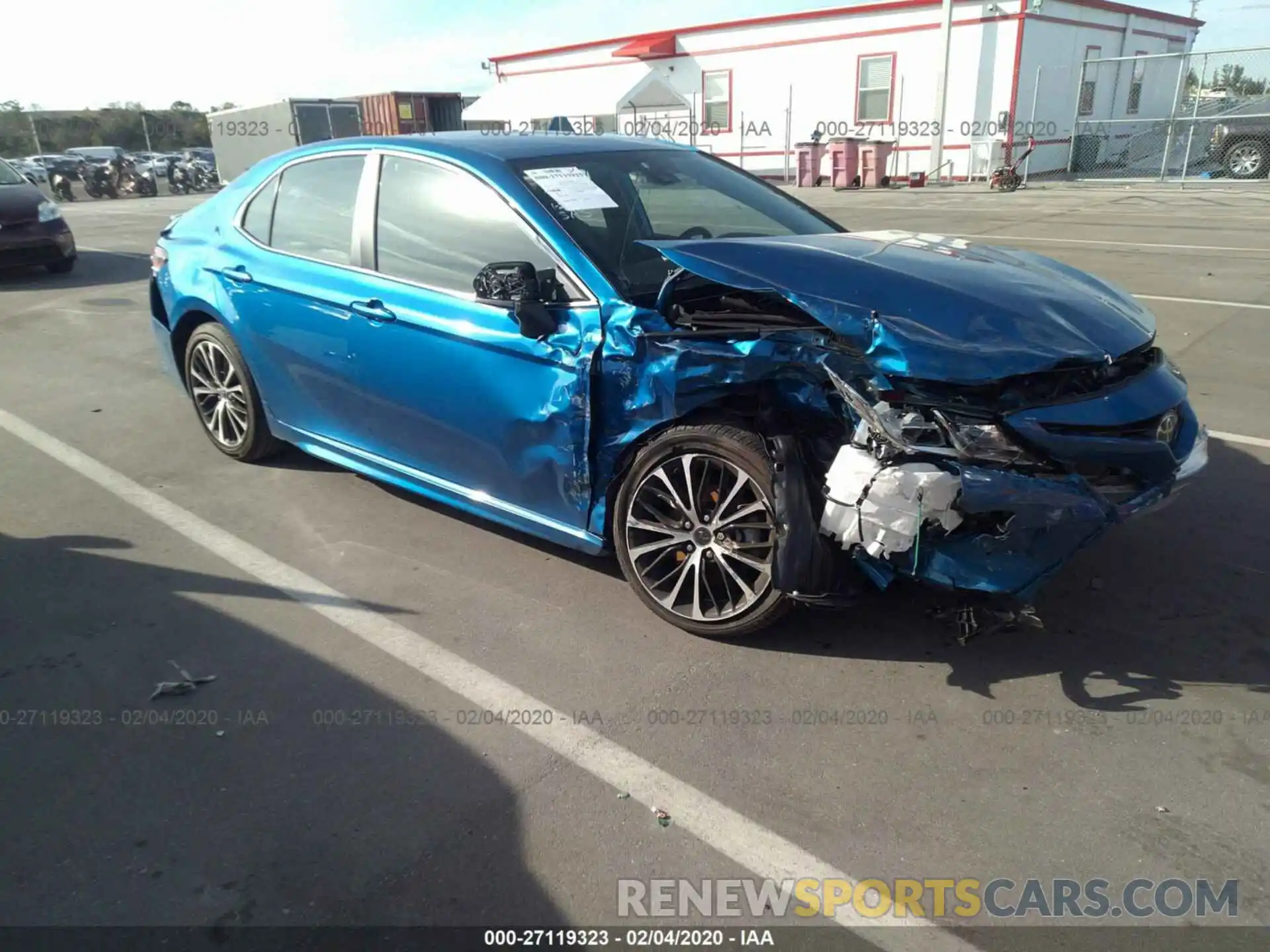 1 Photograph of a damaged car 4T1B11HK9KU181043 TOYOTA CAMRY 2019