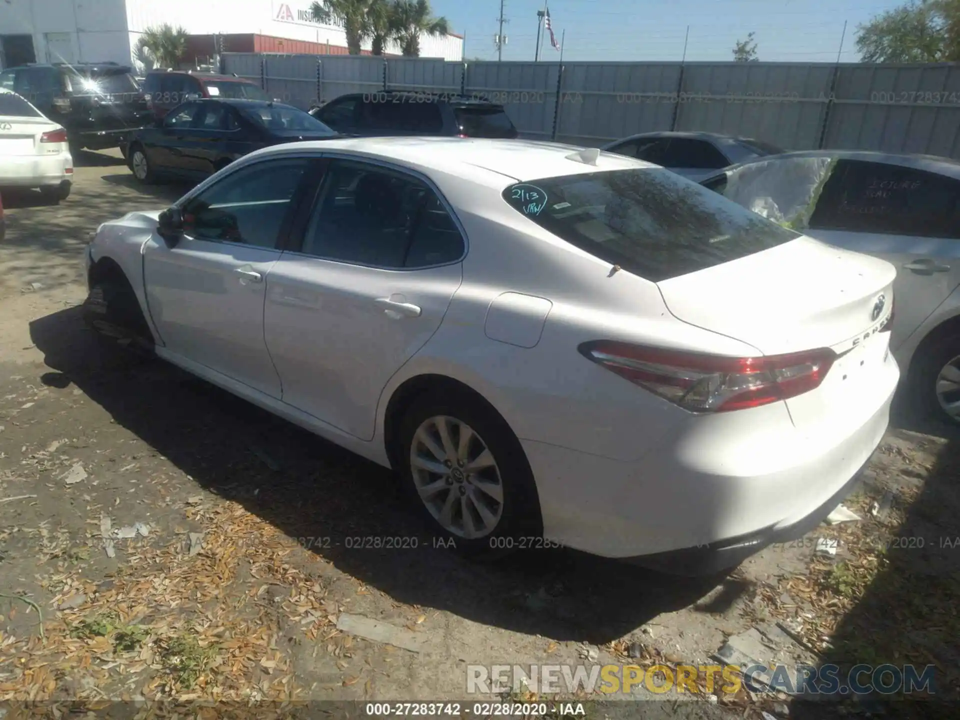 3 Photograph of a damaged car 4T1B11HK9KU182872 TOYOTA CAMRY 2019