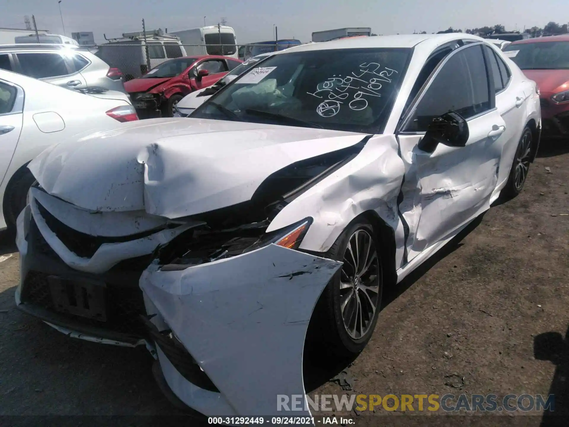 6 Photograph of a damaged car 4T1B11HK9KU184945 TOYOTA CAMRY 2019