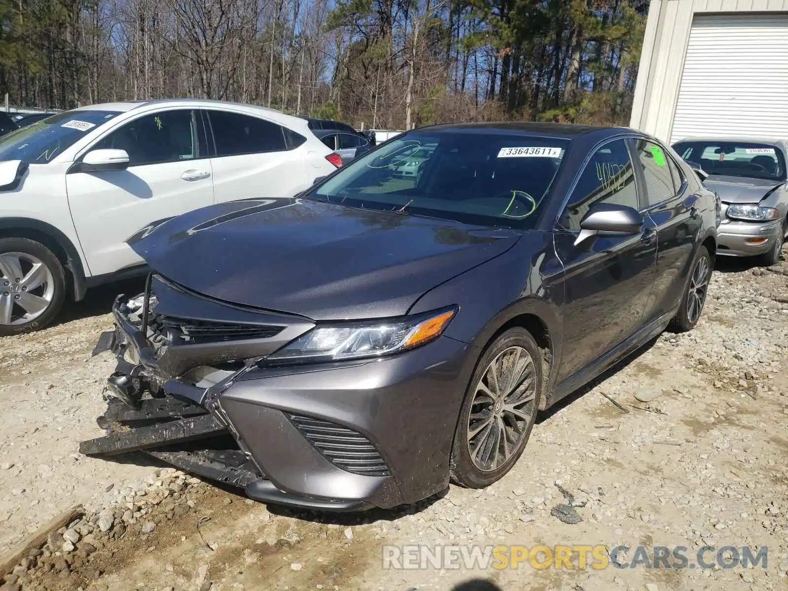 2 Photograph of a damaged car 4T1B11HK9KU186260 TOYOTA CAMRY 2019