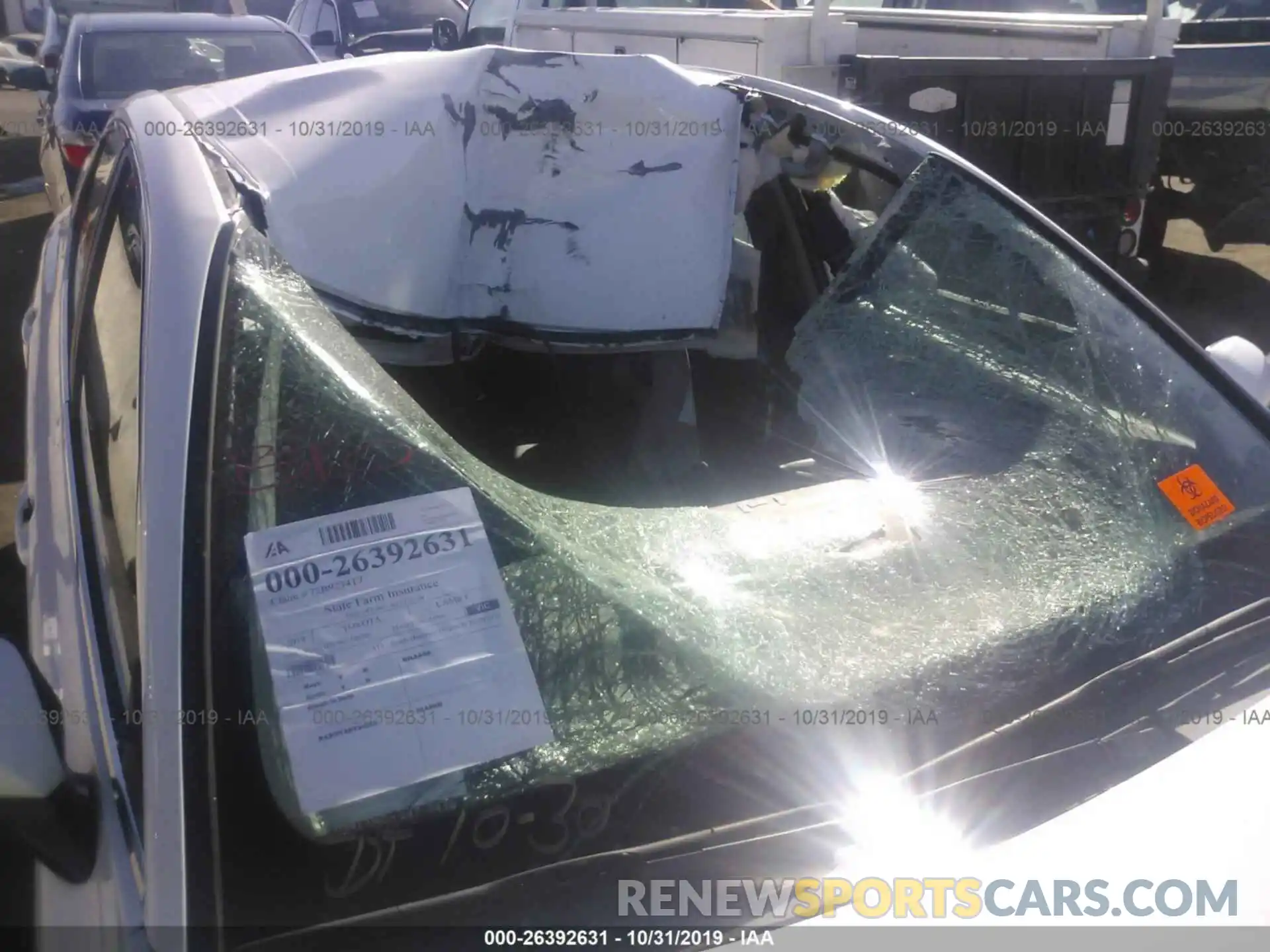 6 Photograph of a damaged car 4T1B11HK9KU186999 TOYOTA CAMRY 2019