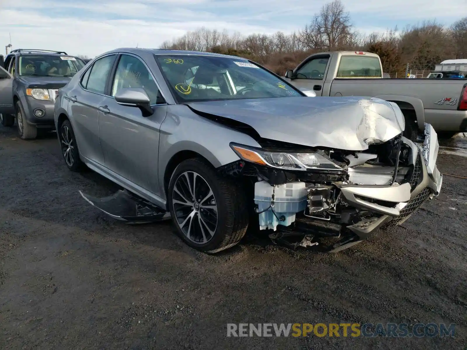 1 Photograph of a damaged car 4T1B11HK9KU187067 TOYOTA CAMRY 2019