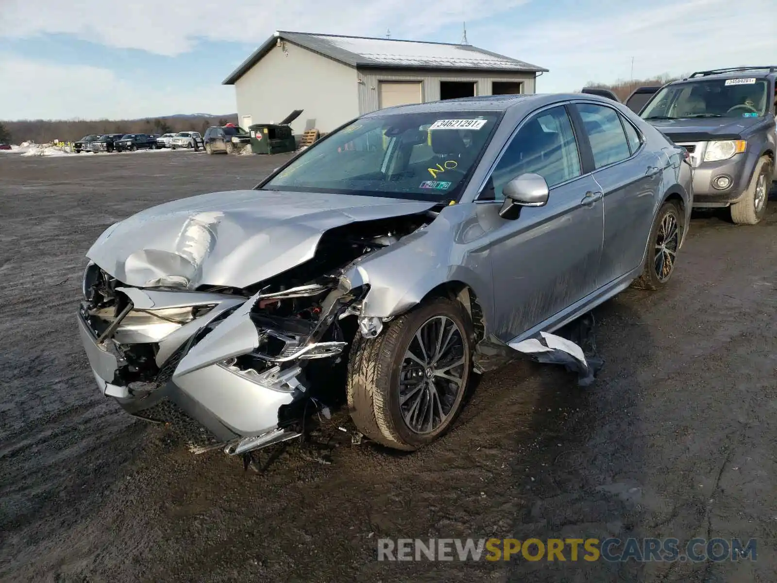 2 Photograph of a damaged car 4T1B11HK9KU187067 TOYOTA CAMRY 2019