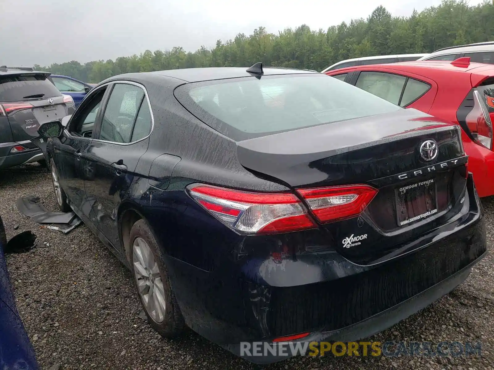 3 Photograph of a damaged car 4T1B11HK9KU187070 TOYOTA CAMRY 2019