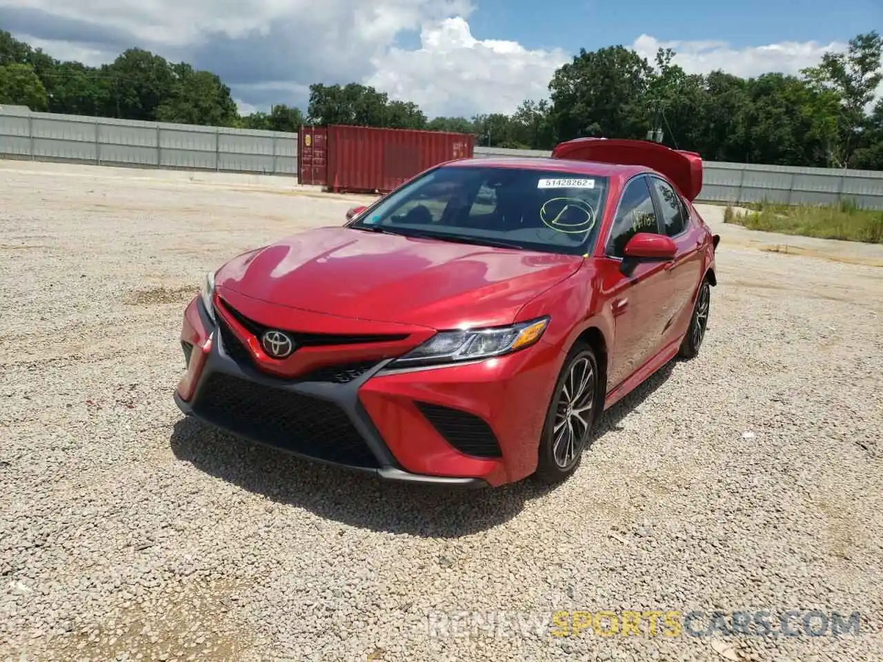 2 Photograph of a damaged car 4T1B11HK9KU187408 TOYOTA CAMRY 2019