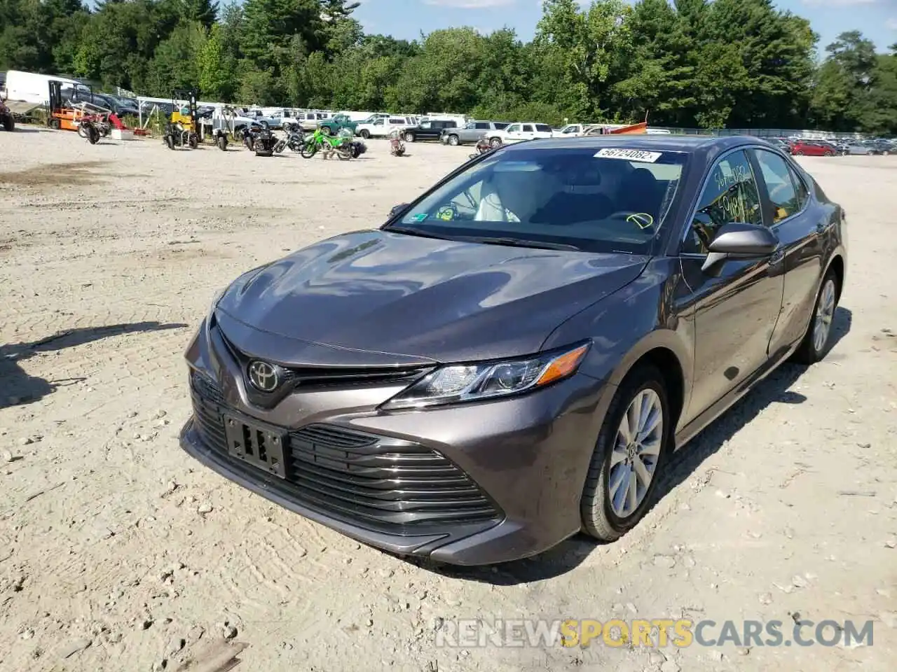 2 Photograph of a damaged car 4T1B11HK9KU187649 TOYOTA CAMRY 2019