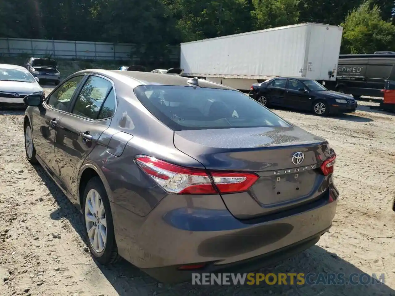 3 Photograph of a damaged car 4T1B11HK9KU187649 TOYOTA CAMRY 2019