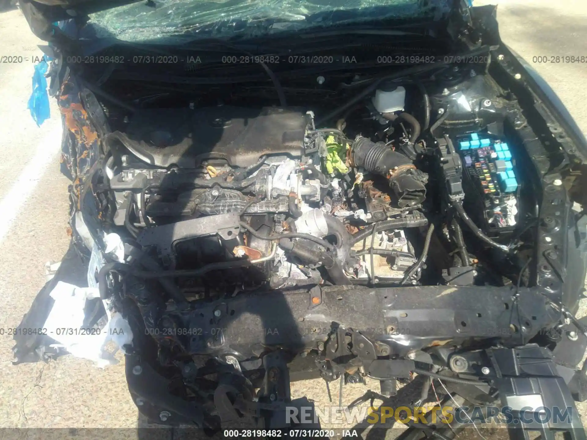 10 Photograph of a damaged car 4T1B11HK9KU188414 TOYOTA CAMRY 2019