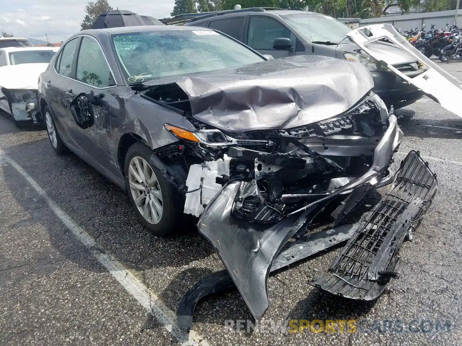 1 Photograph of a damaged car 4T1B11HK9KU188509 TOYOTA CAMRY 2019