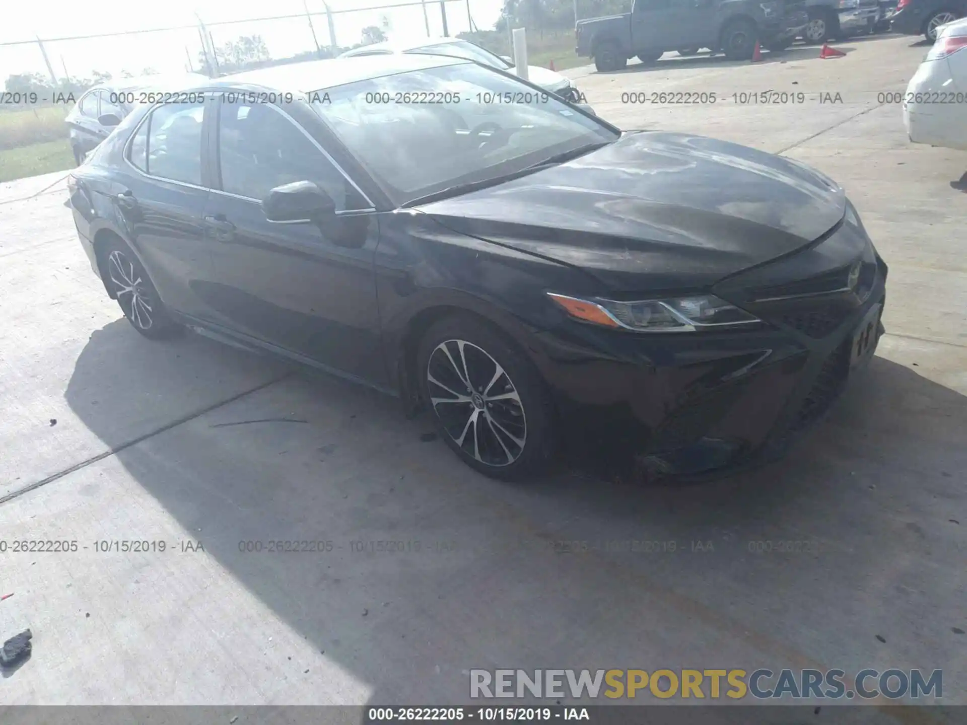 1 Photograph of a damaged car 4T1B11HK9KU188963 TOYOTA CAMRY 2019