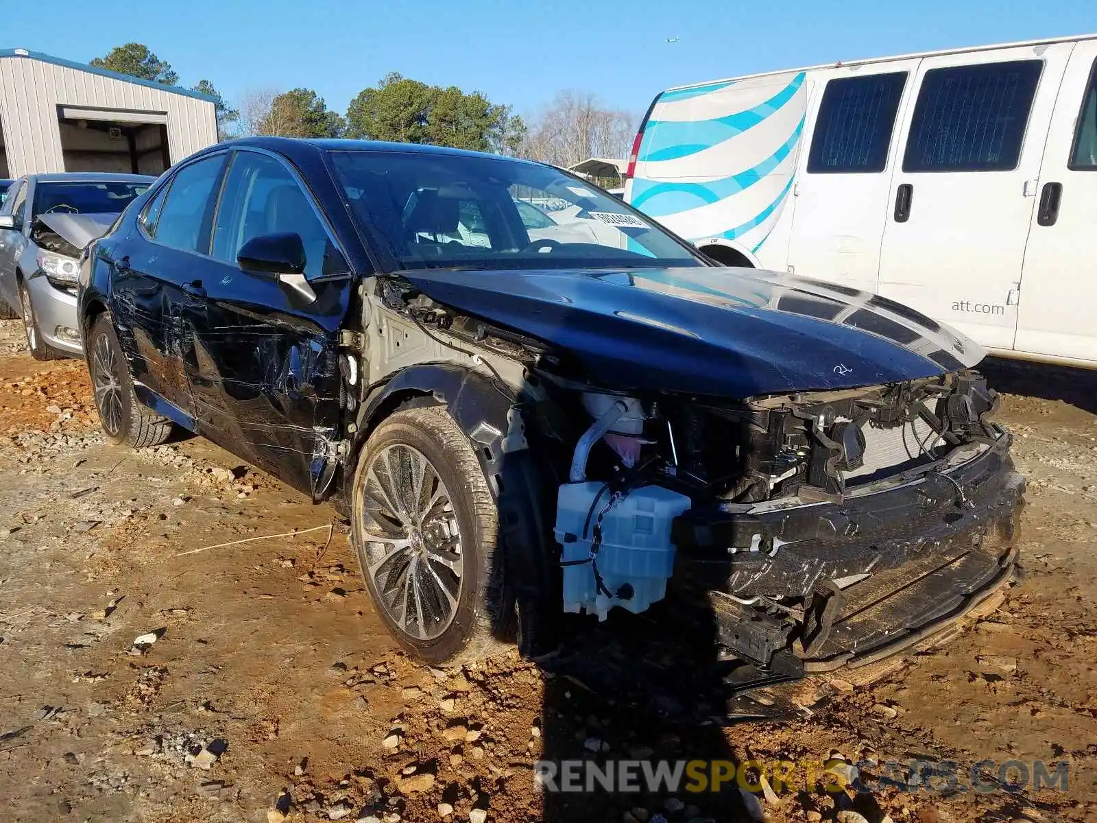 1 Photograph of a damaged car 4T1B11HK9KU189157 TOYOTA CAMRY 2019