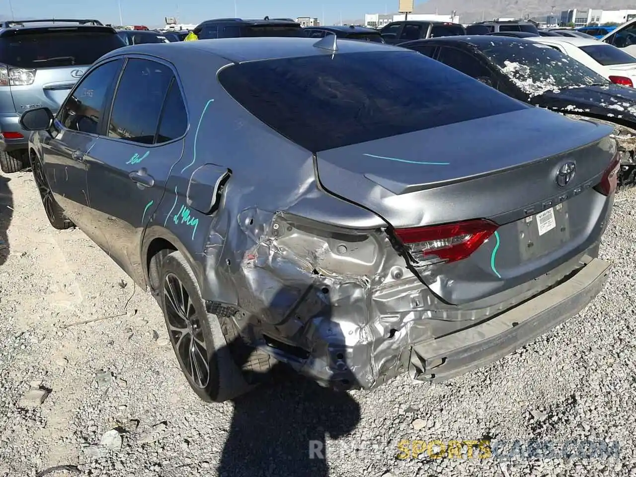 3 Photograph of a damaged car 4T1B11HK9KU189241 TOYOTA CAMRY 2019