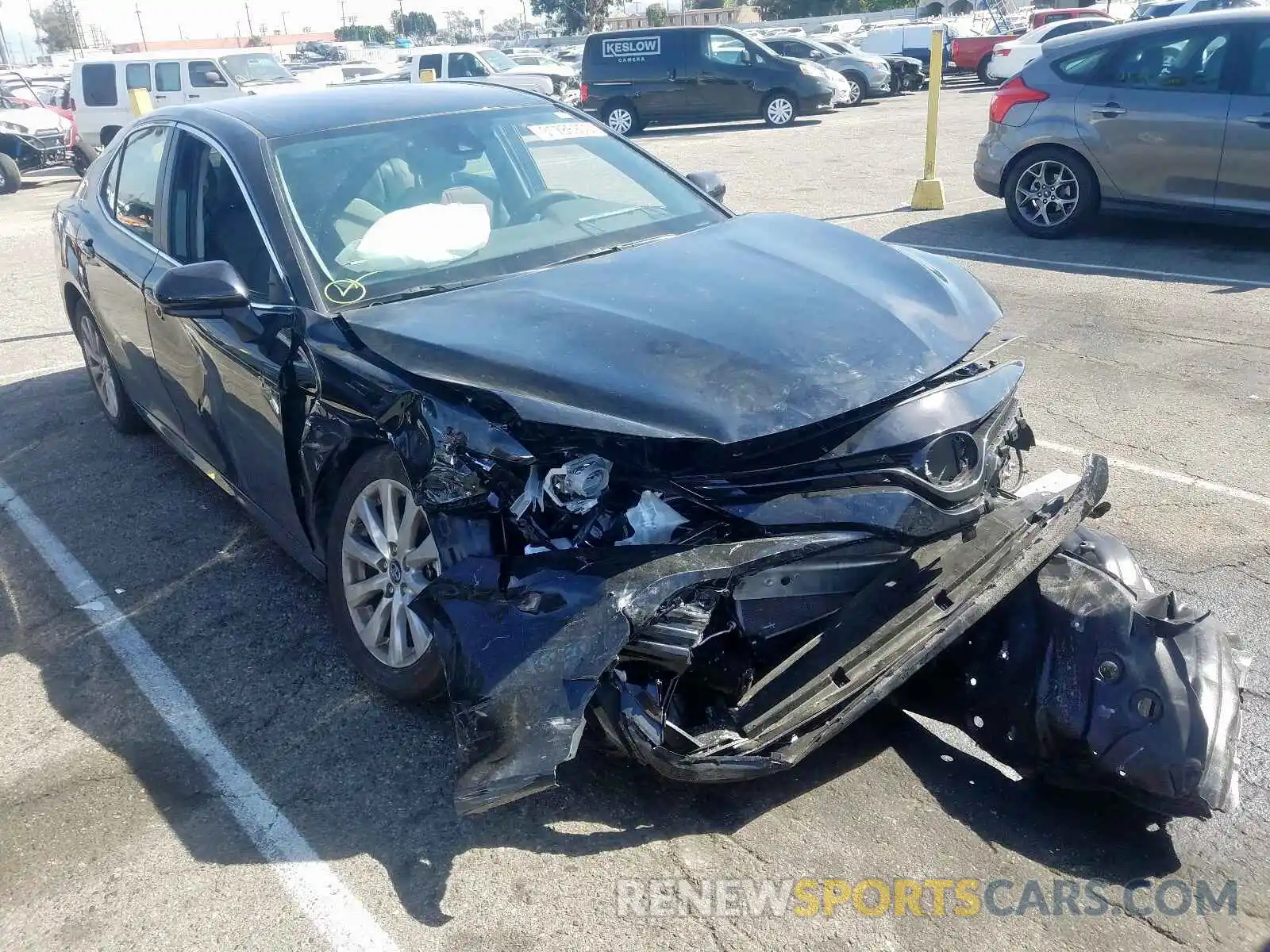 1 Photograph of a damaged car 4T1B11HK9KU191930 TOYOTA CAMRY 2019