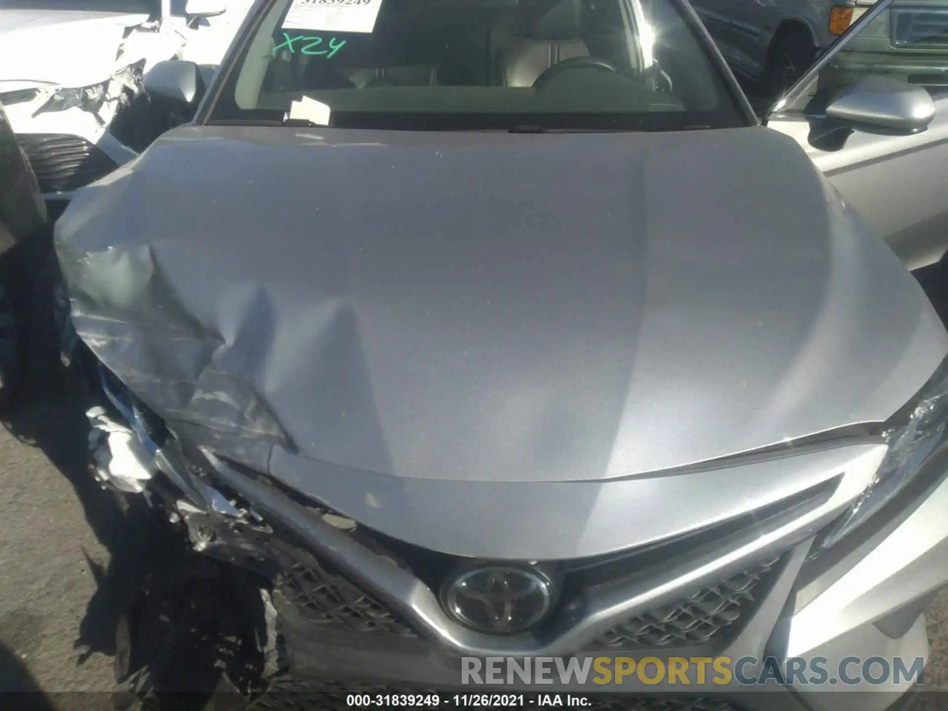 10 Photograph of a damaged car 4T1B11HK9KU192558 TOYOTA CAMRY 2019