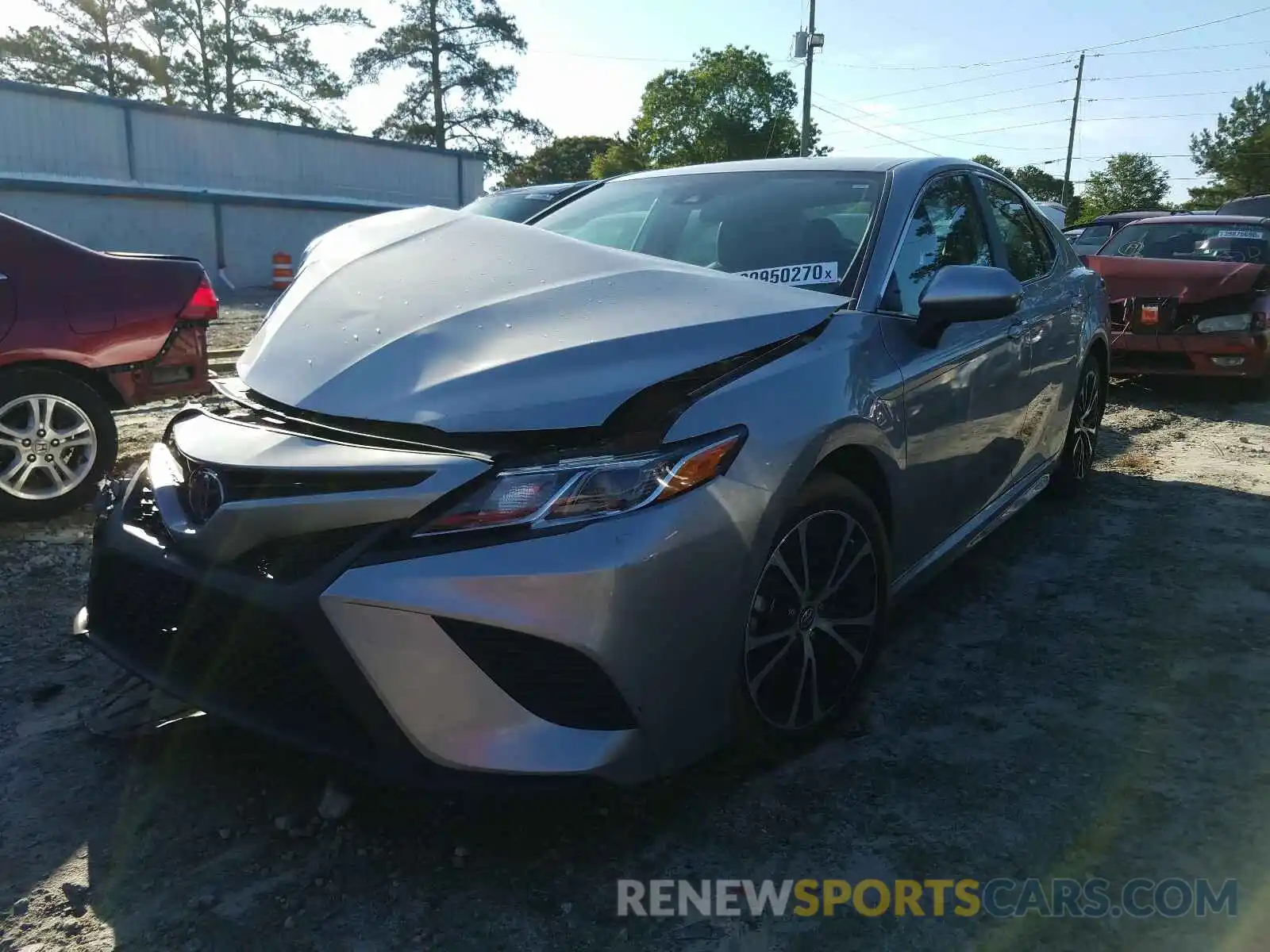 2 Photograph of a damaged car 4T1B11HK9KU193600 TOYOTA CAMRY 2019