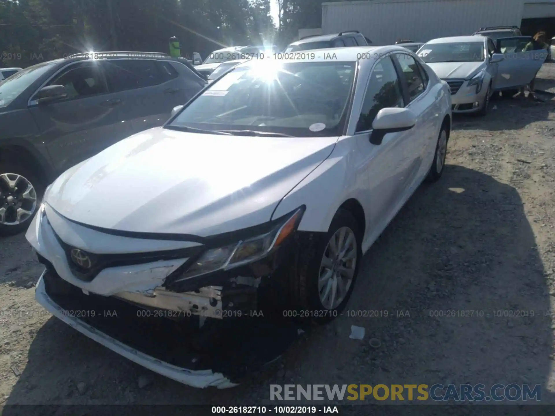 2 Photograph of a damaged car 4T1B11HK9KU194911 TOYOTA CAMRY 2019