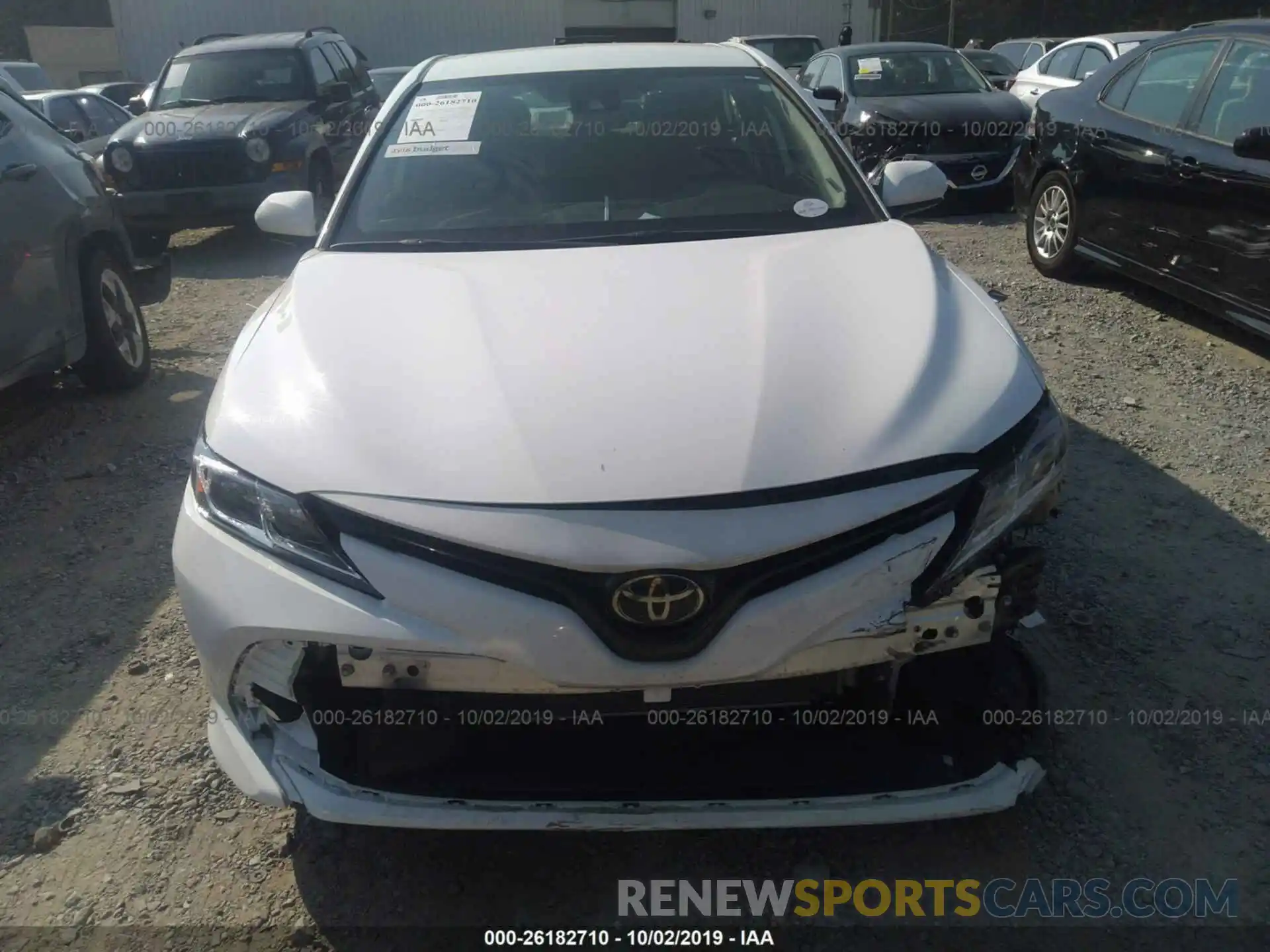 6 Photograph of a damaged car 4T1B11HK9KU194911 TOYOTA CAMRY 2019