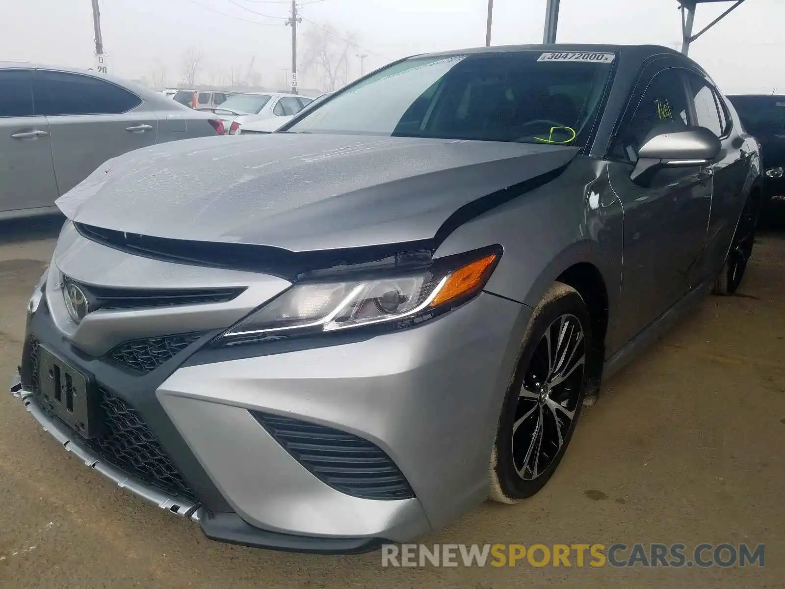 2 Photograph of a damaged car 4T1B11HK9KU195069 TOYOTA CAMRY 2019