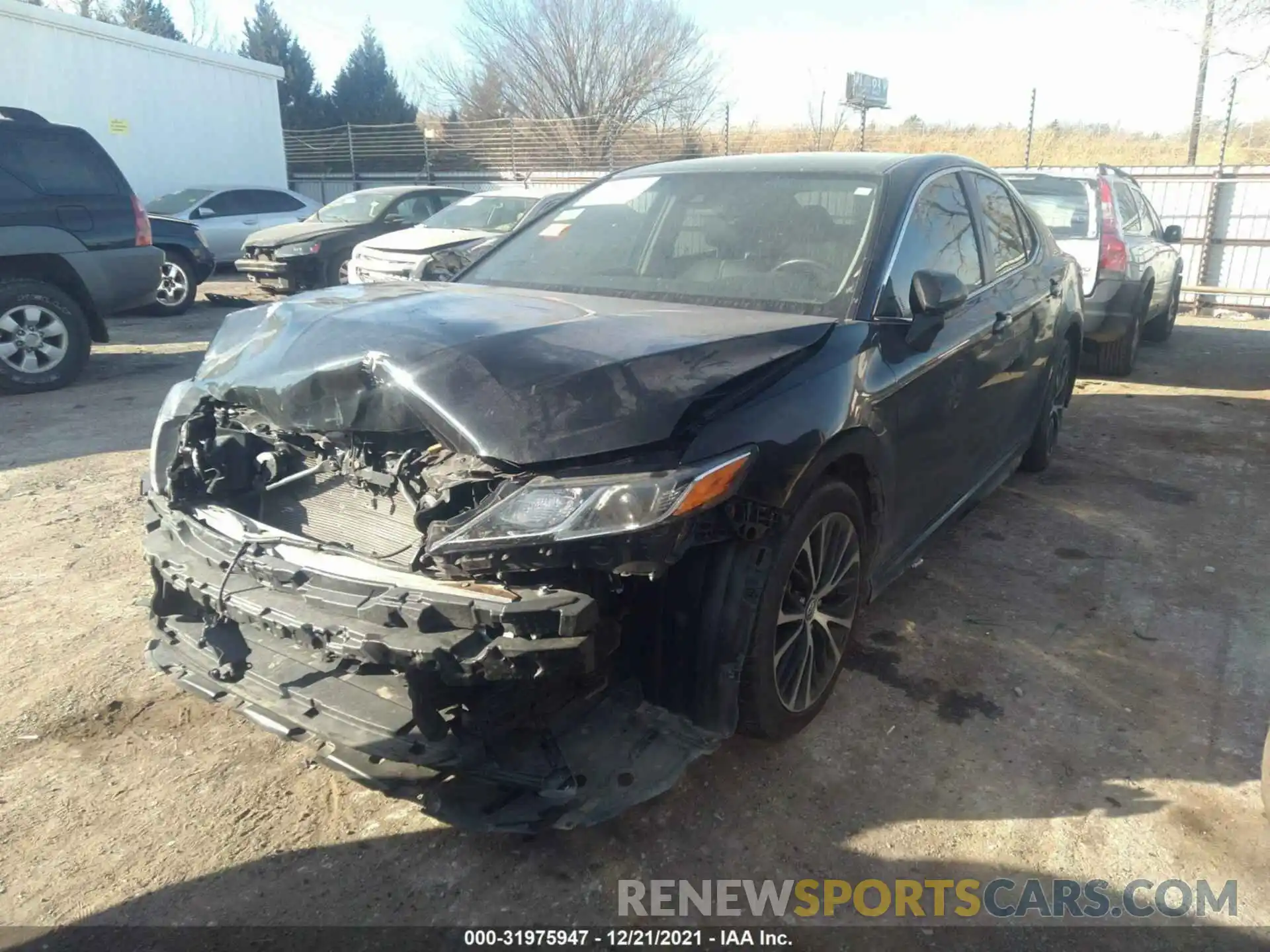 2 Photograph of a damaged car 4T1B11HK9KU195878 TOYOTA CAMRY 2019