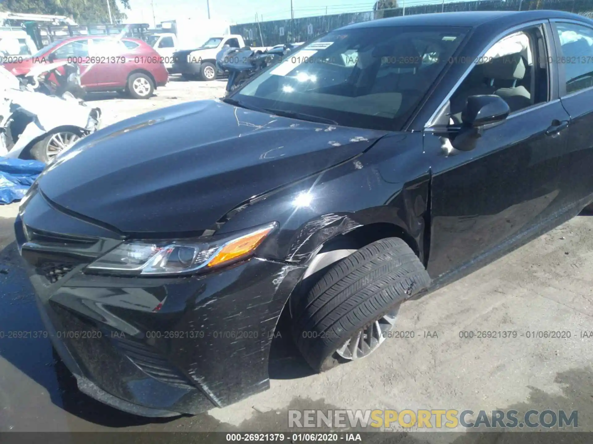 6 Photograph of a damaged car 4T1B11HK9KU195881 TOYOTA CAMRY 2019