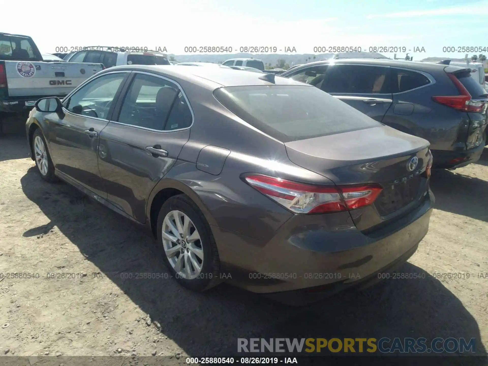 3 Photograph of a damaged car 4T1B11HK9KU196125 TOYOTA CAMRY 2019