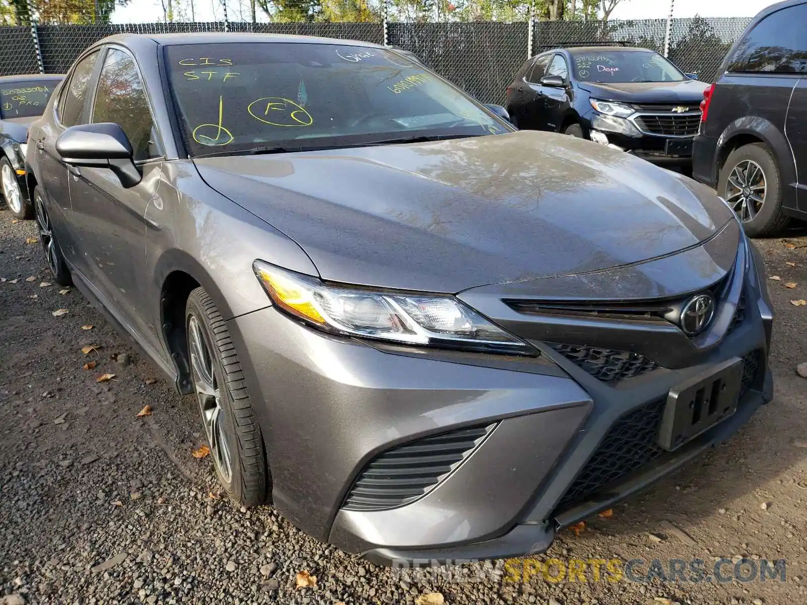 1 Photograph of a damaged car 4T1B11HK9KU197081 TOYOTA CAMRY 2019