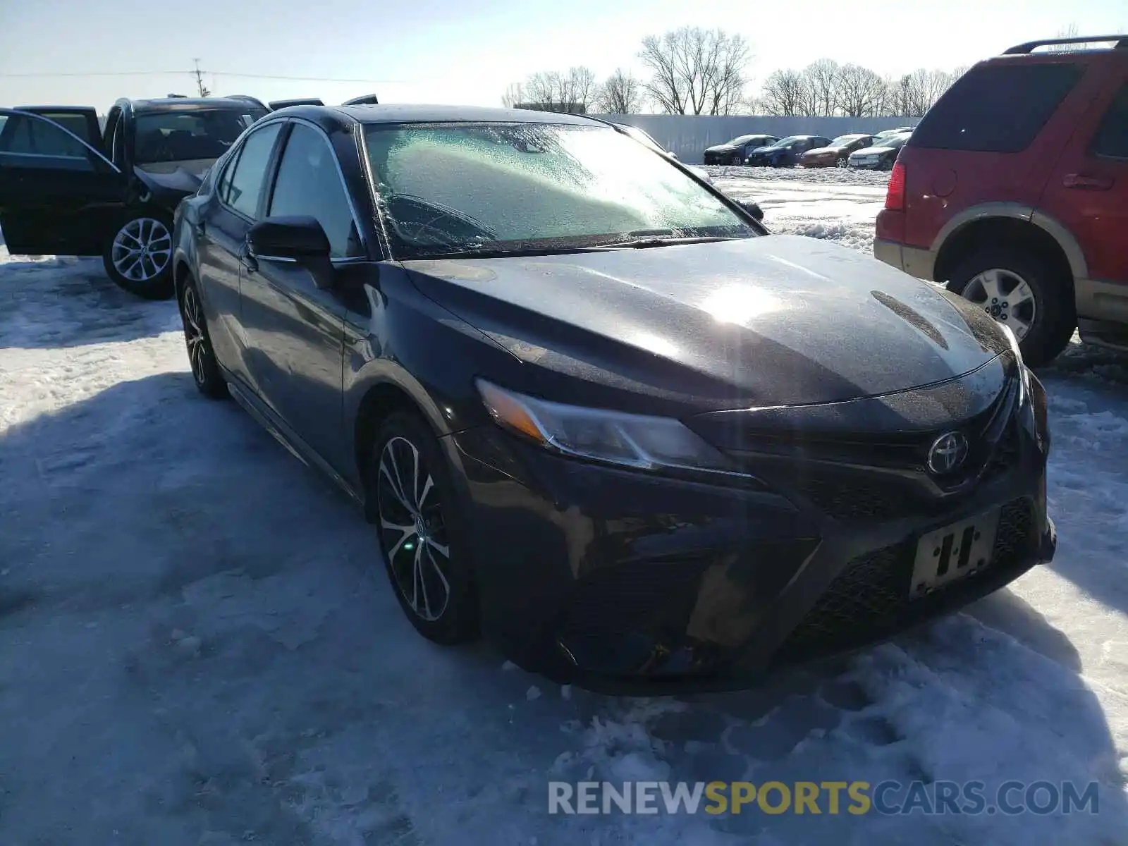 1 Photograph of a damaged car 4T1B11HK9KU197534 TOYOTA CAMRY 2019