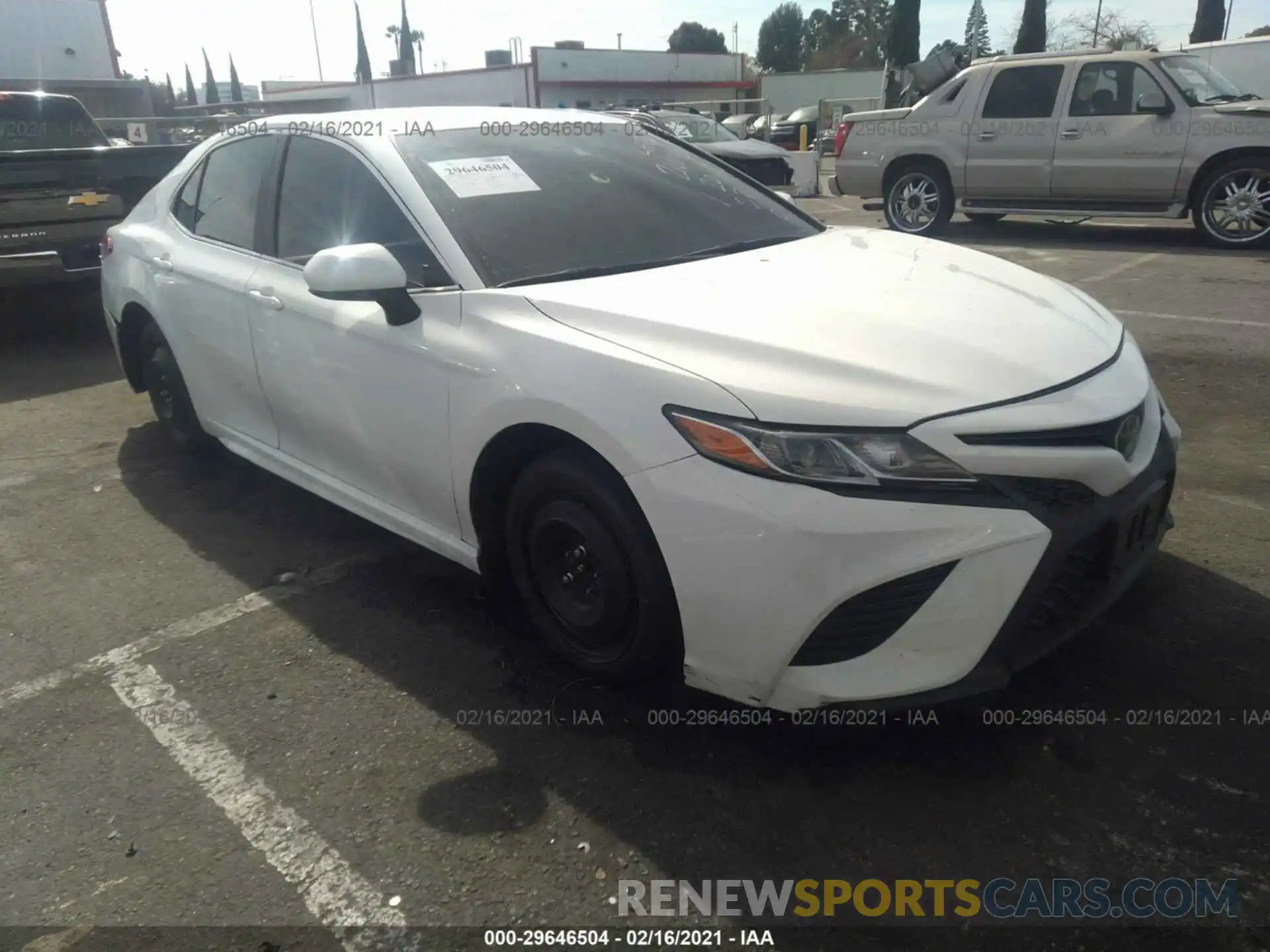 1 Photograph of a damaged car 4T1B11HK9KU200089 TOYOTA CAMRY 2019