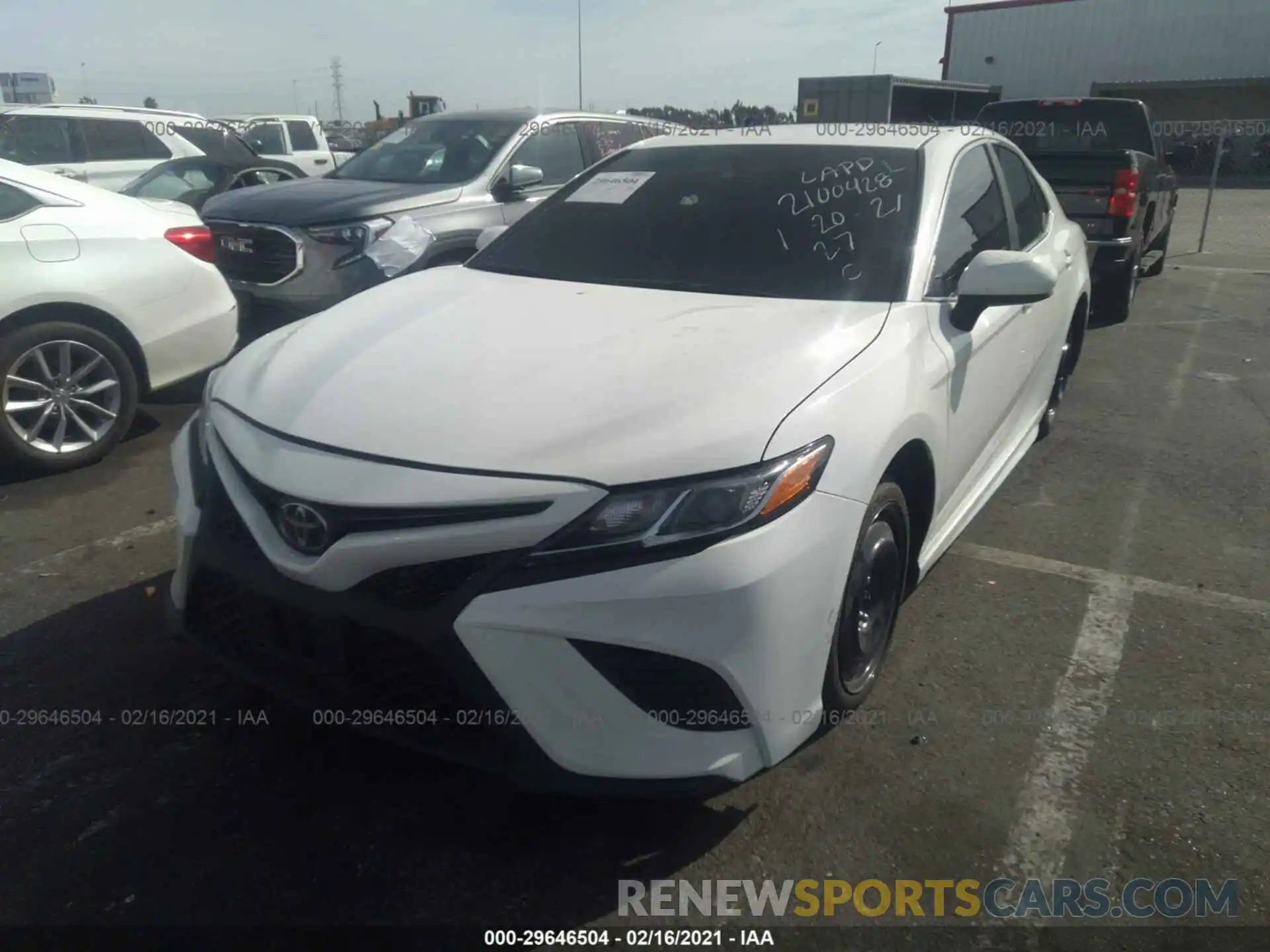 6 Photograph of a damaged car 4T1B11HK9KU200089 TOYOTA CAMRY 2019