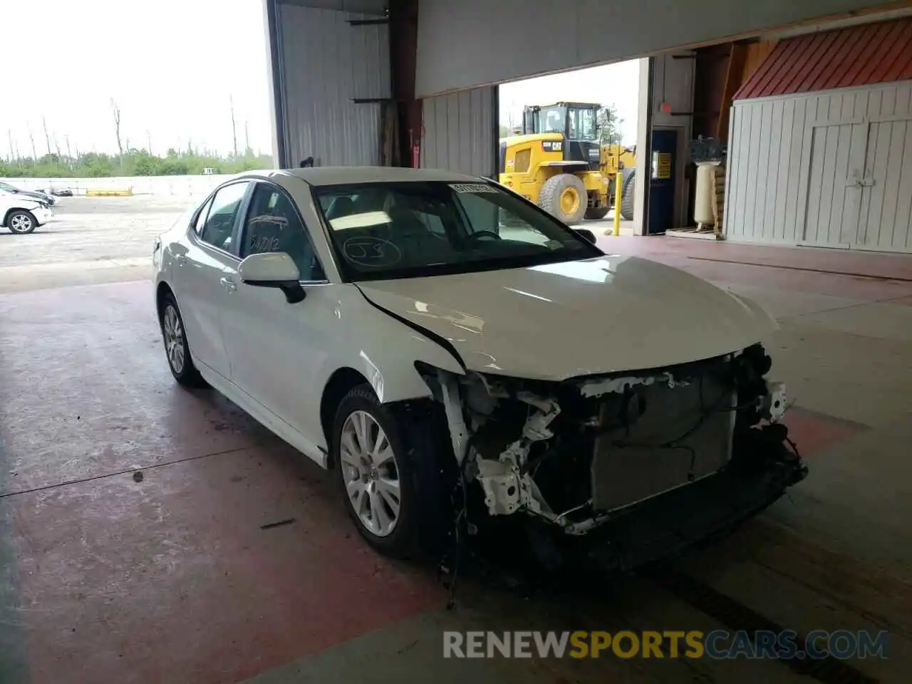 1 Photograph of a damaged car 4T1B11HK9KU200190 TOYOTA CAMRY 2019